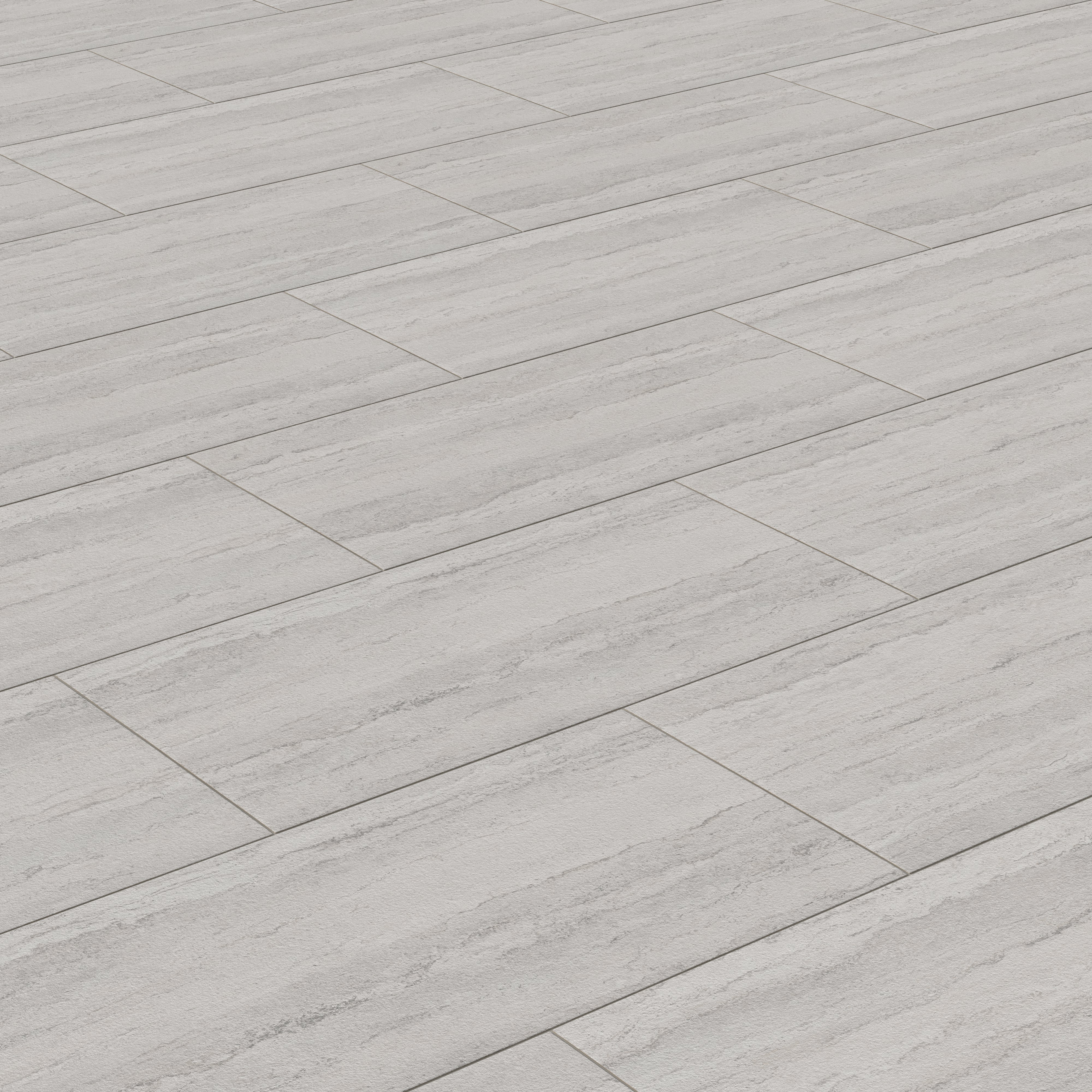 Vesper 24x48 Matte Porcelain Tile in Strata Grey