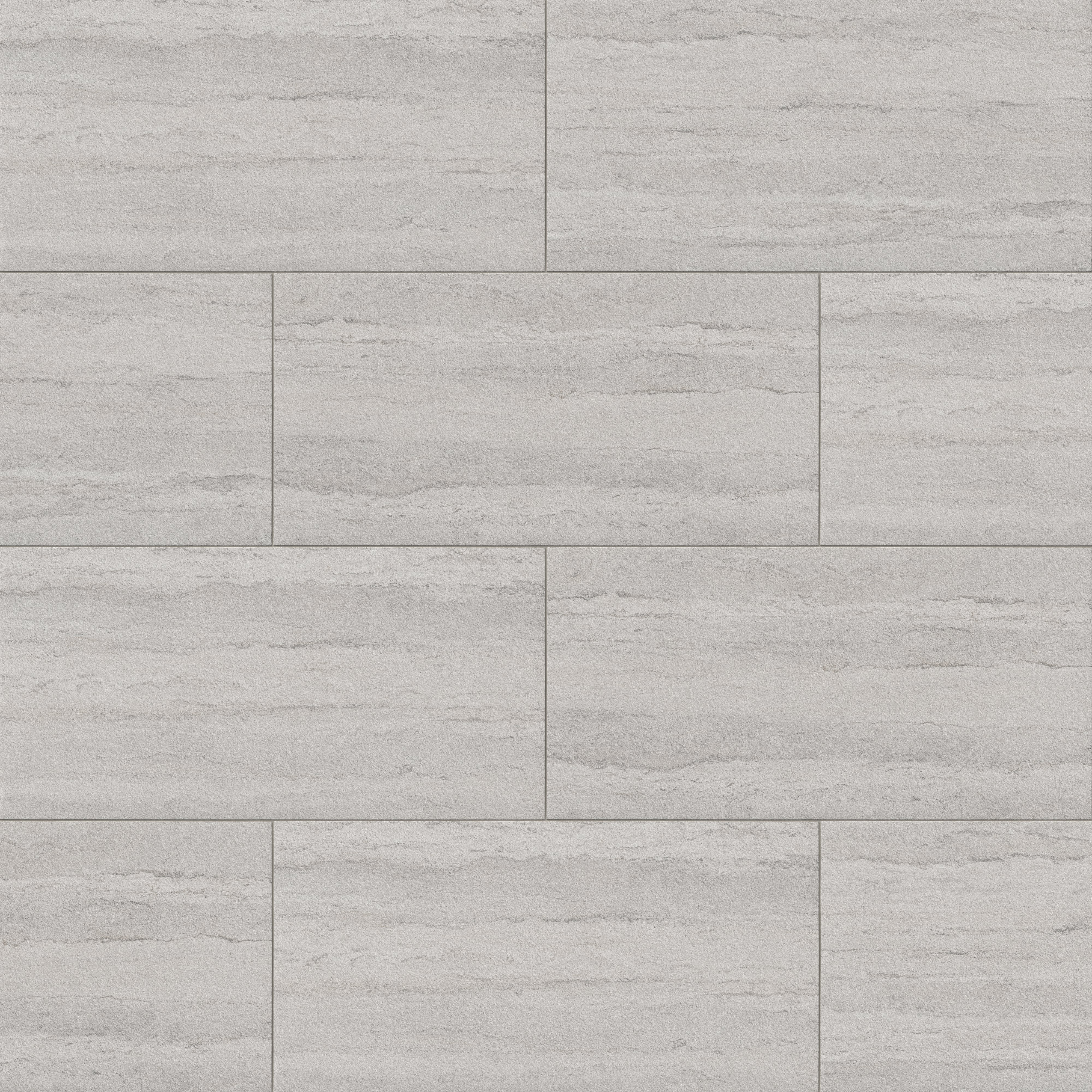 Vesper 24x48 Matte Porcelain Tile in Strata Grey