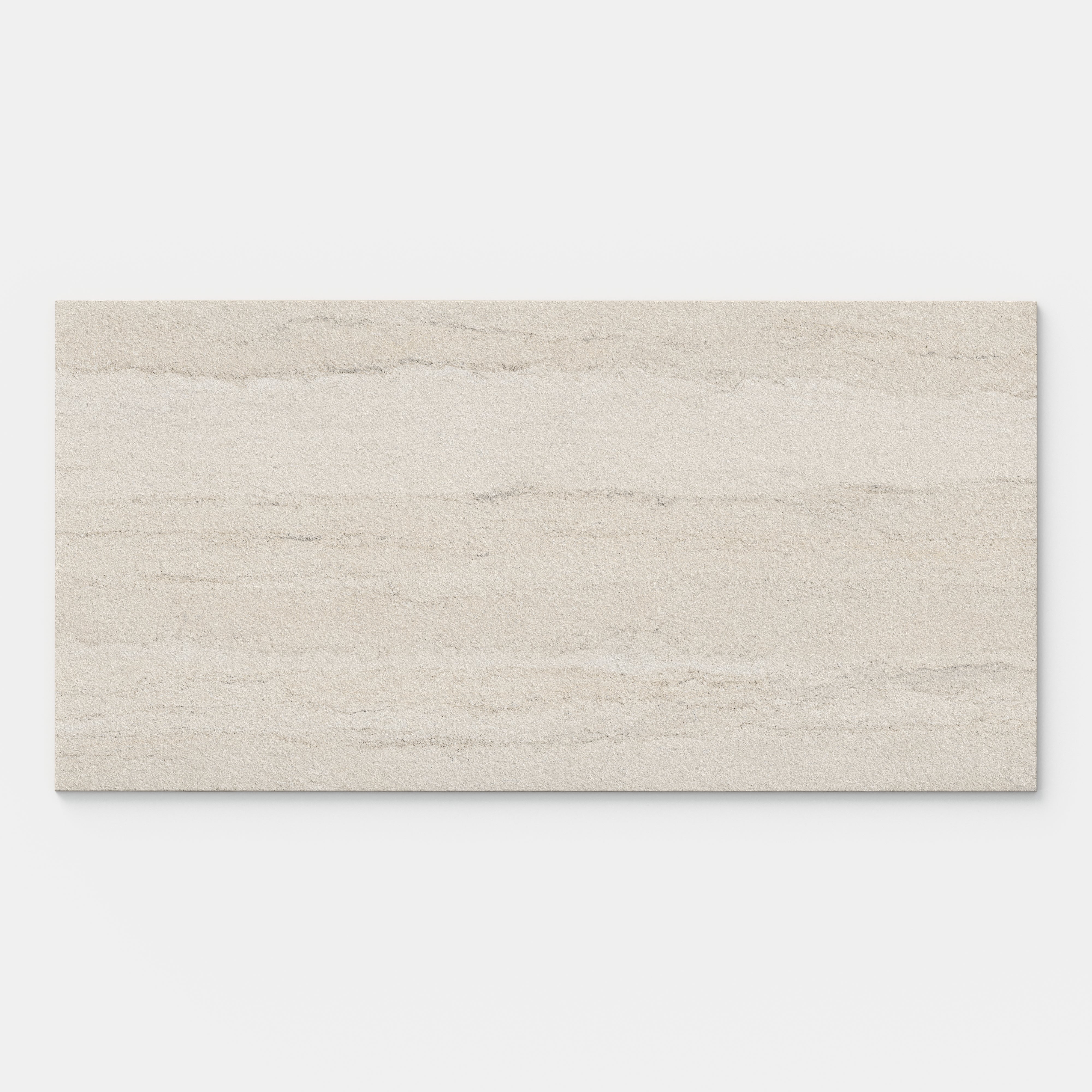 Vesper 24x48 Matte Porcelain Tile in Strata Beige