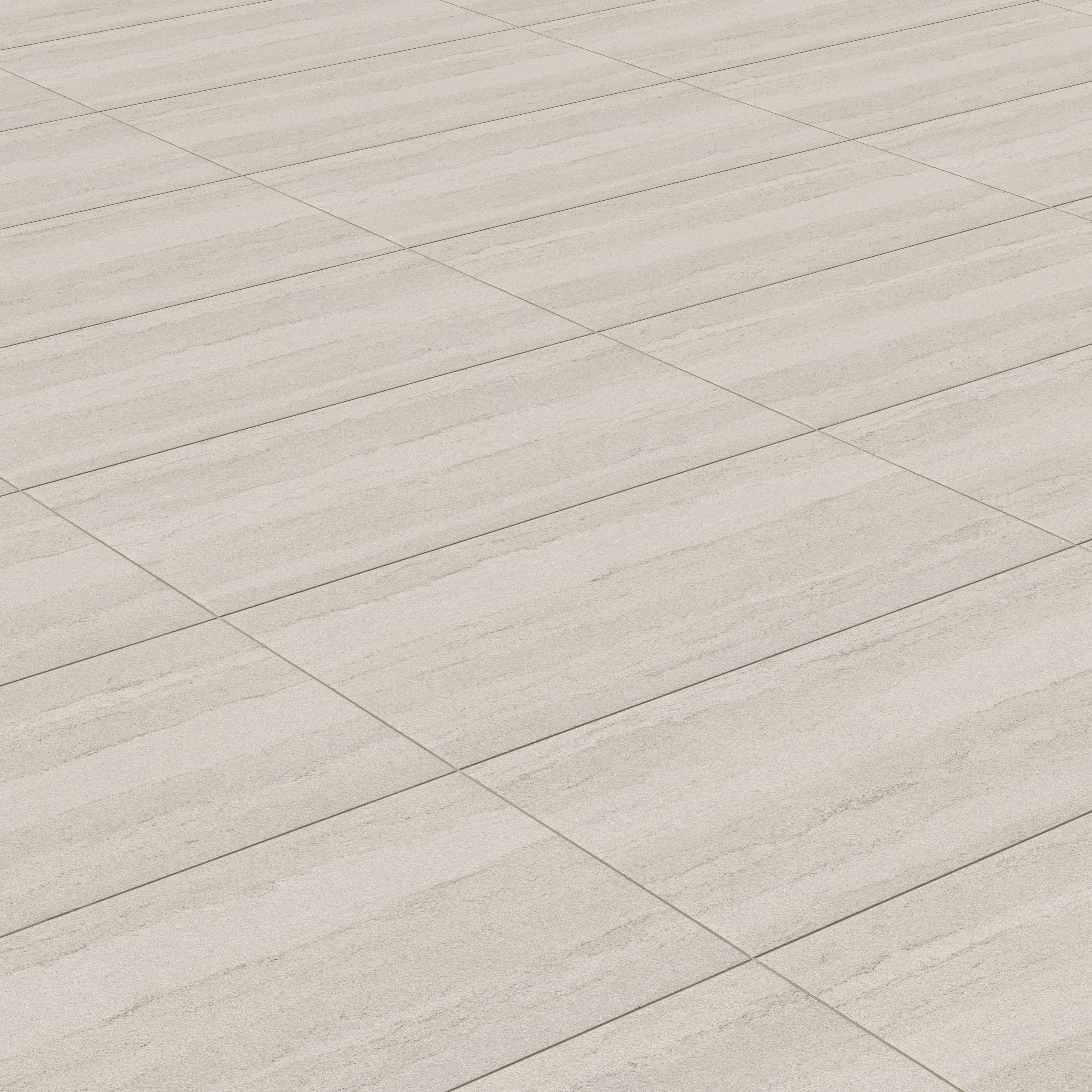 Vesper 24x48 Matte Porcelain Tile in Strata Beige