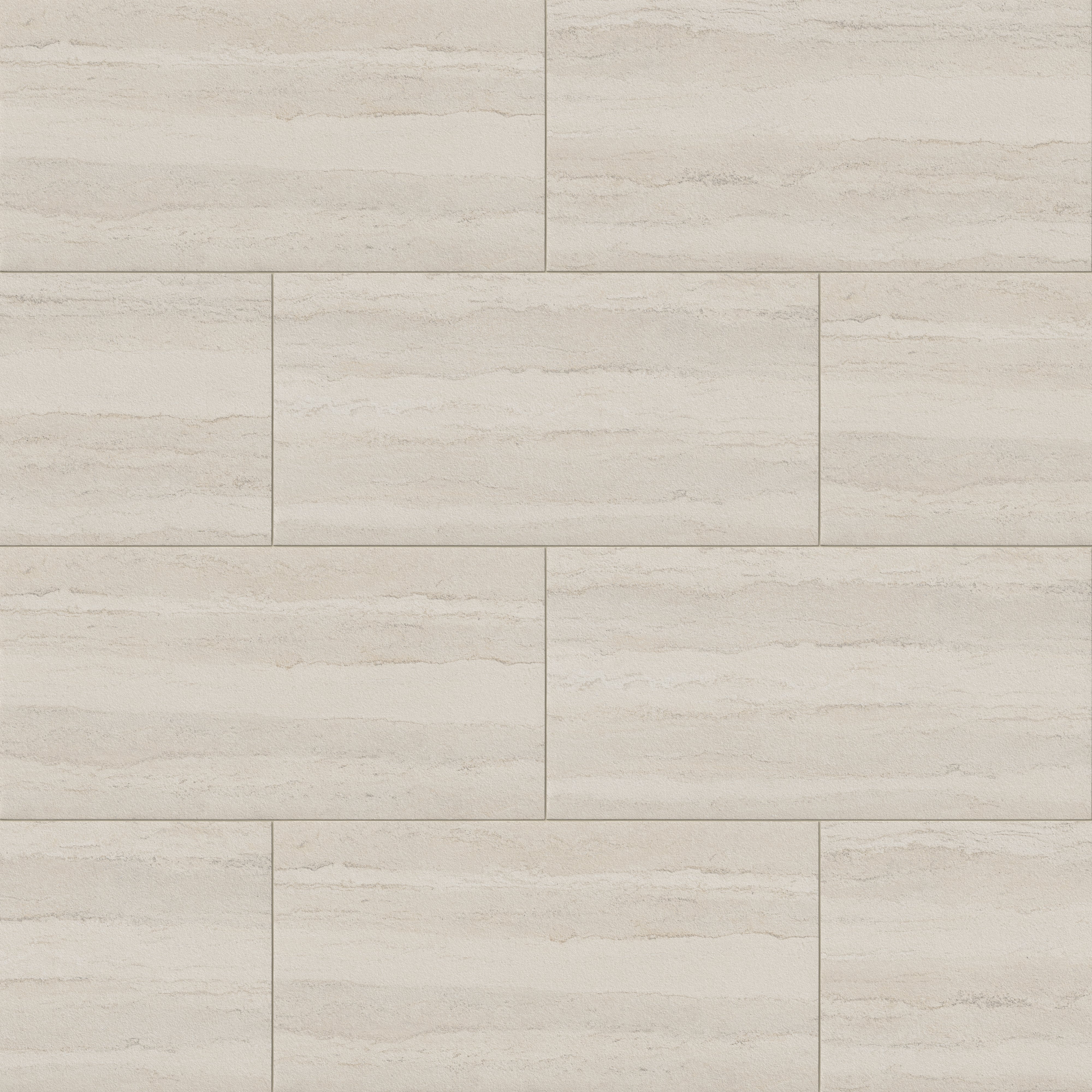 Vesper 24x48 Matte Porcelain Tile in Strata Beige