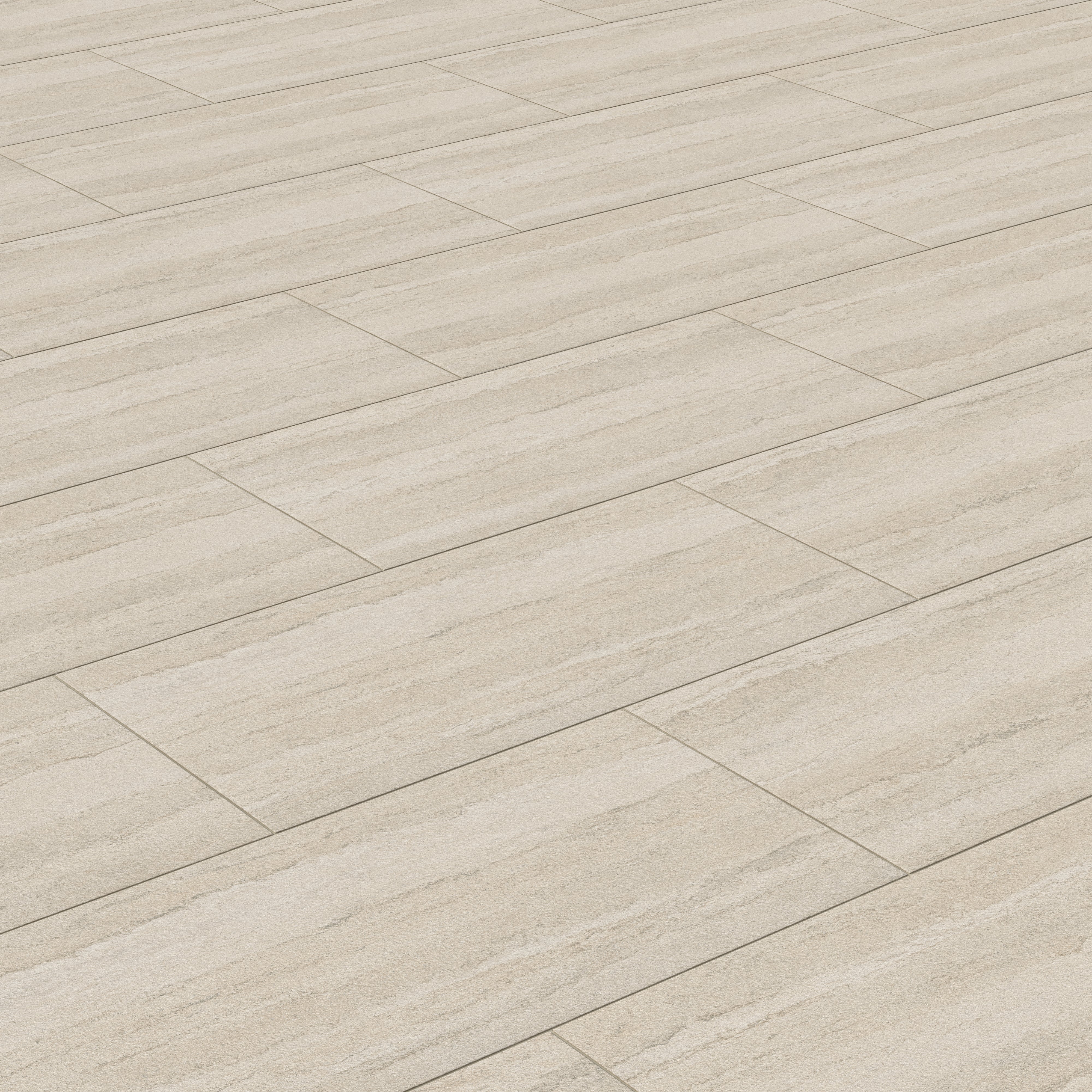 Vesper 24x48 Matte Porcelain Tile in Strata Sand