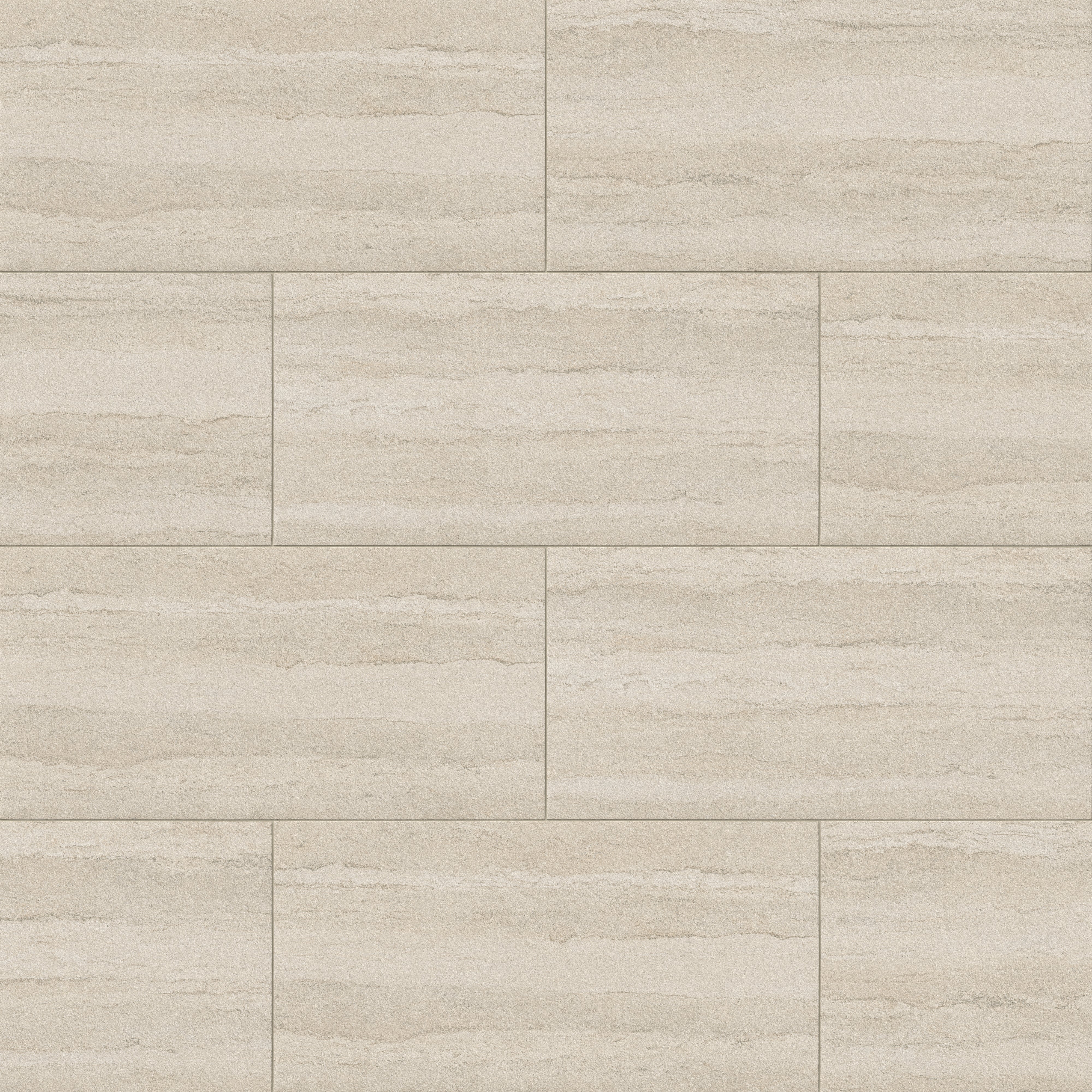 Vesper 24x48 Matte Porcelain Tile in Strata Sand