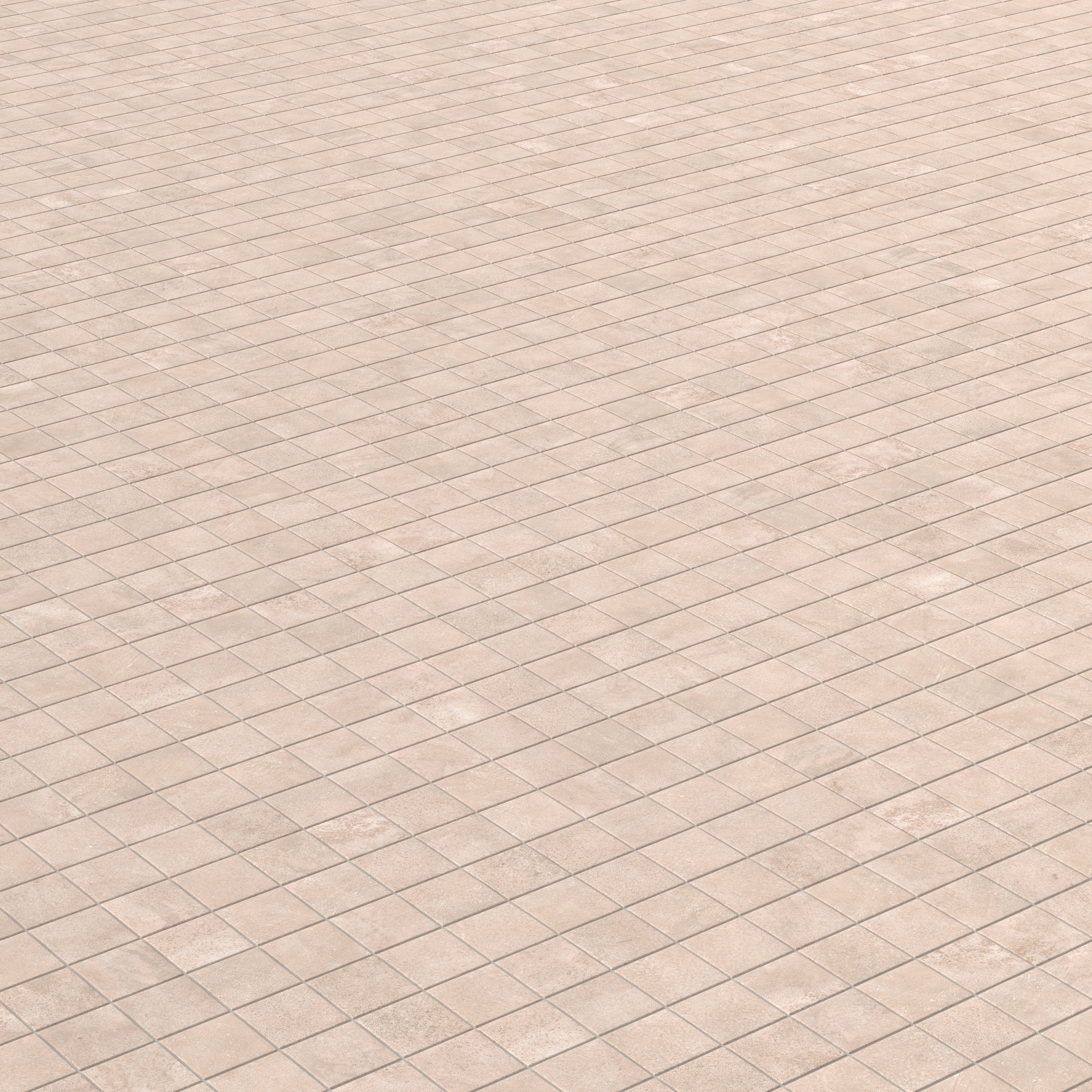 Kai 2x2 Matte Porcelain Mosaic Tile in Alabaster