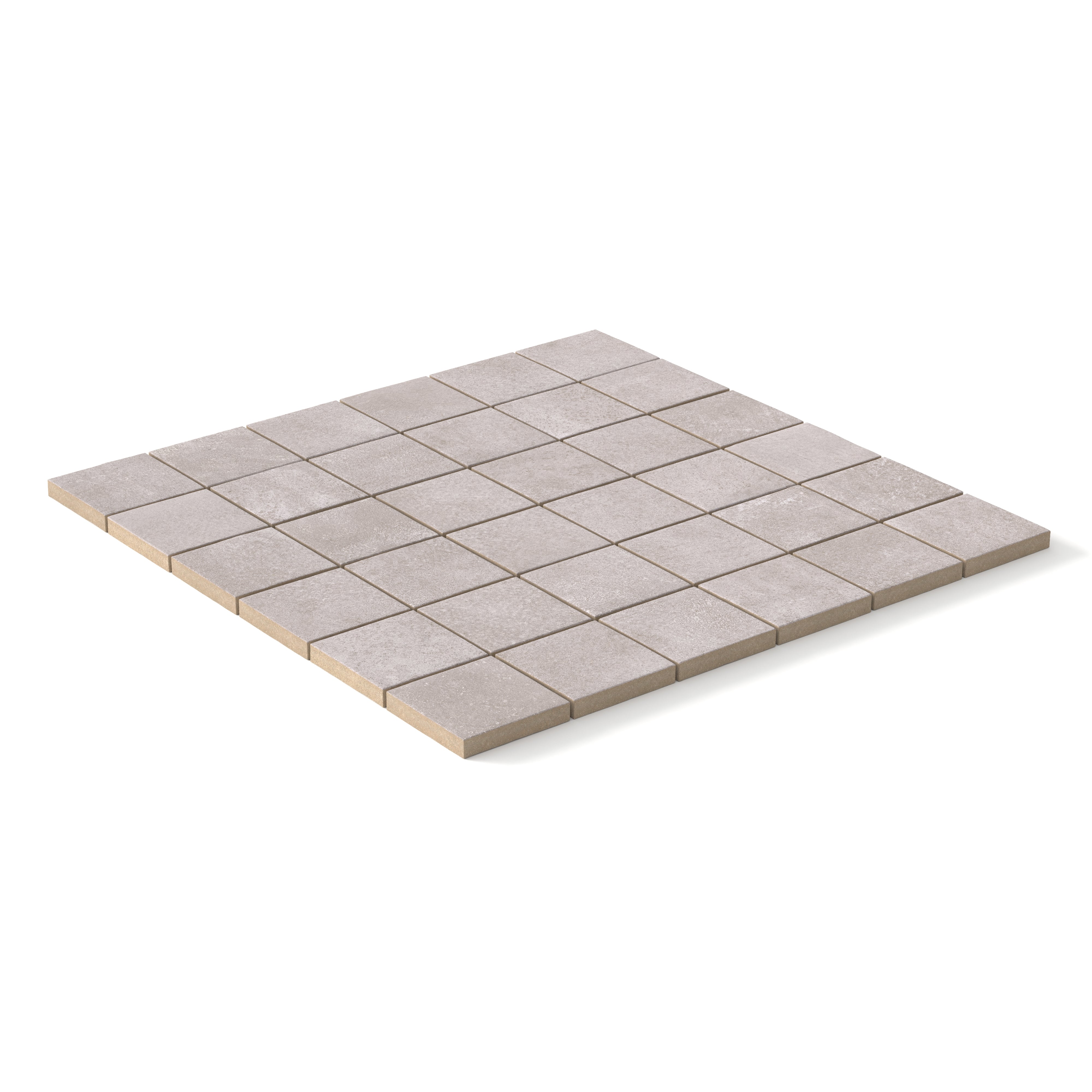 Kai 2x2 Matte Porcelain Mosaic Tile in Smoke