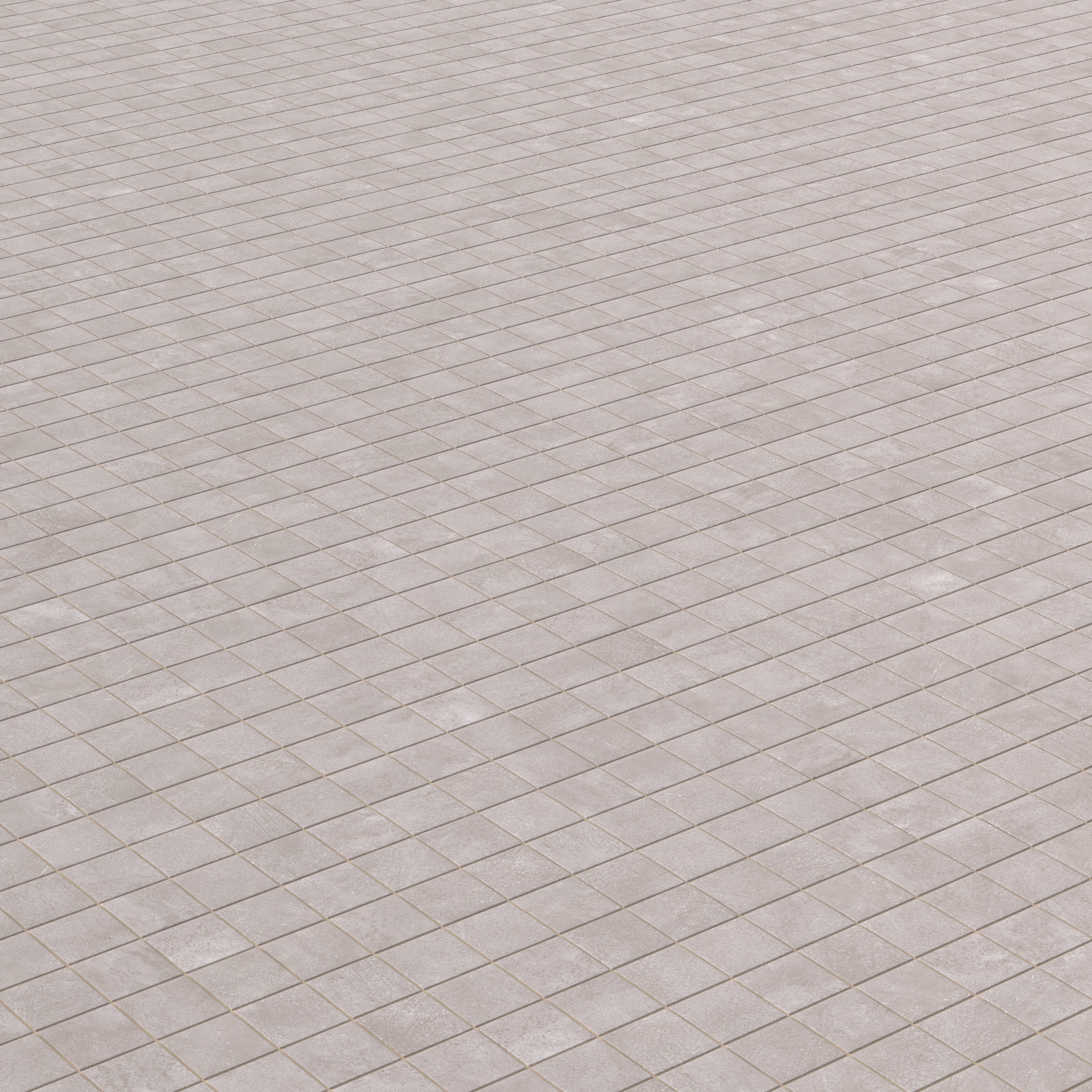 Kai 2x2 Matte Porcelain Mosaic Tile in Smoke