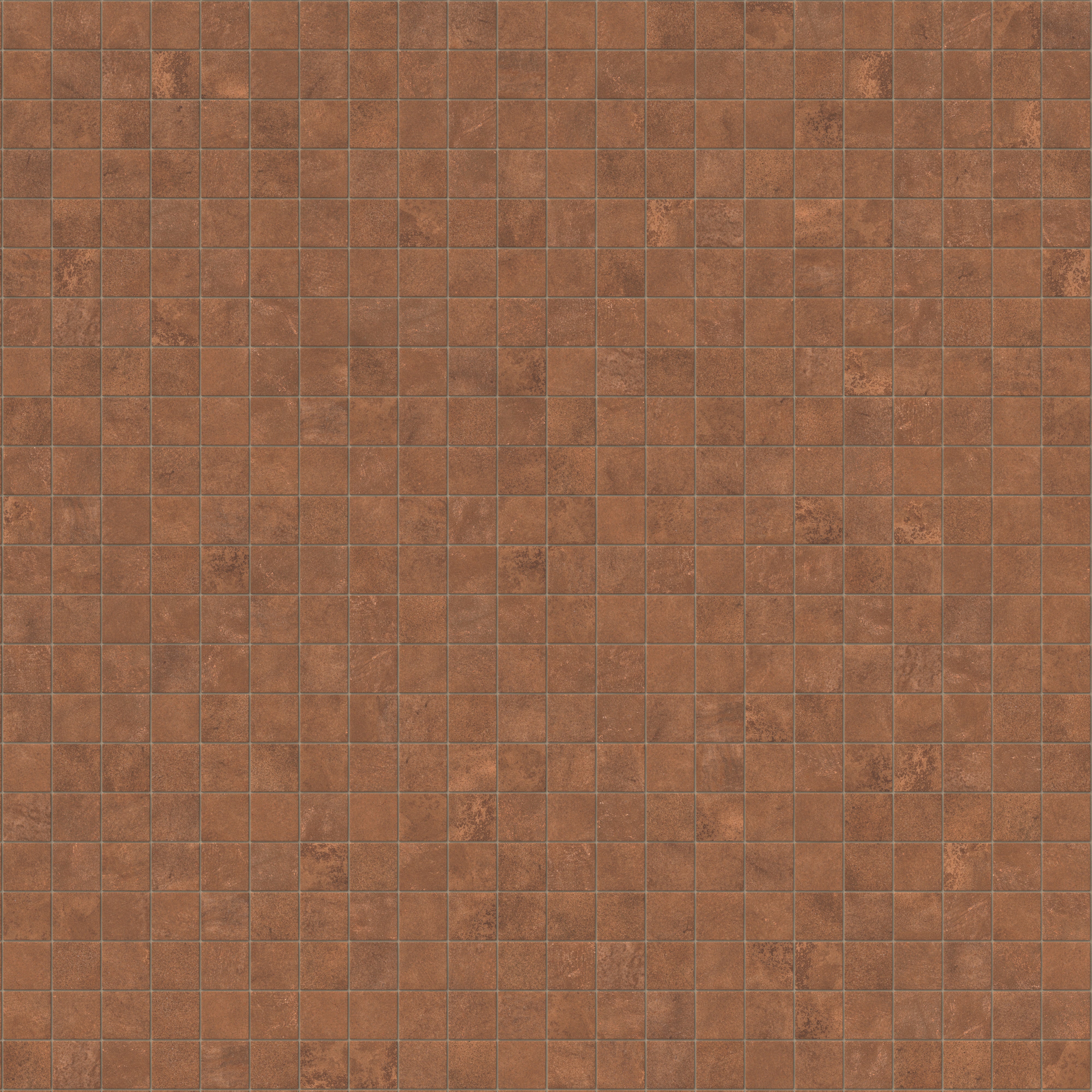 Kai 2x2 Matte Porcelain Mosaic Tile in Terracotta