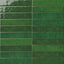 Amelia 2x13 Glossy Crackled Ceramic Tile in Forest