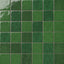 Amelia 4x4 Glossy Crackled Ceramic Tile in Forest