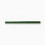 Slim green ceramic rounded edge trim with organic tonal depth, a lustrous glazed surface, and a gently curved profile on a white background.