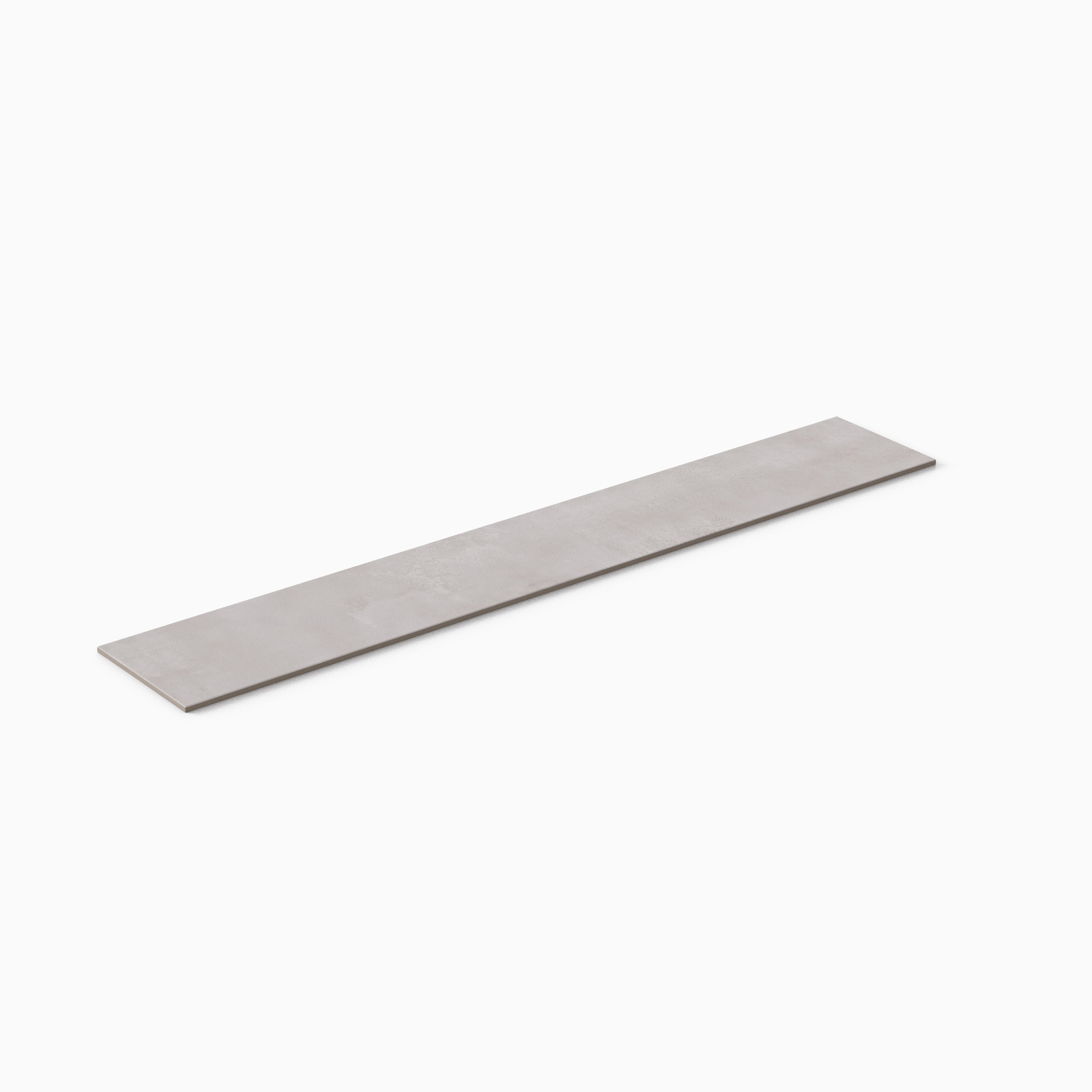 Elliot 8 x 48 Matte Porcelain Tile in Ash