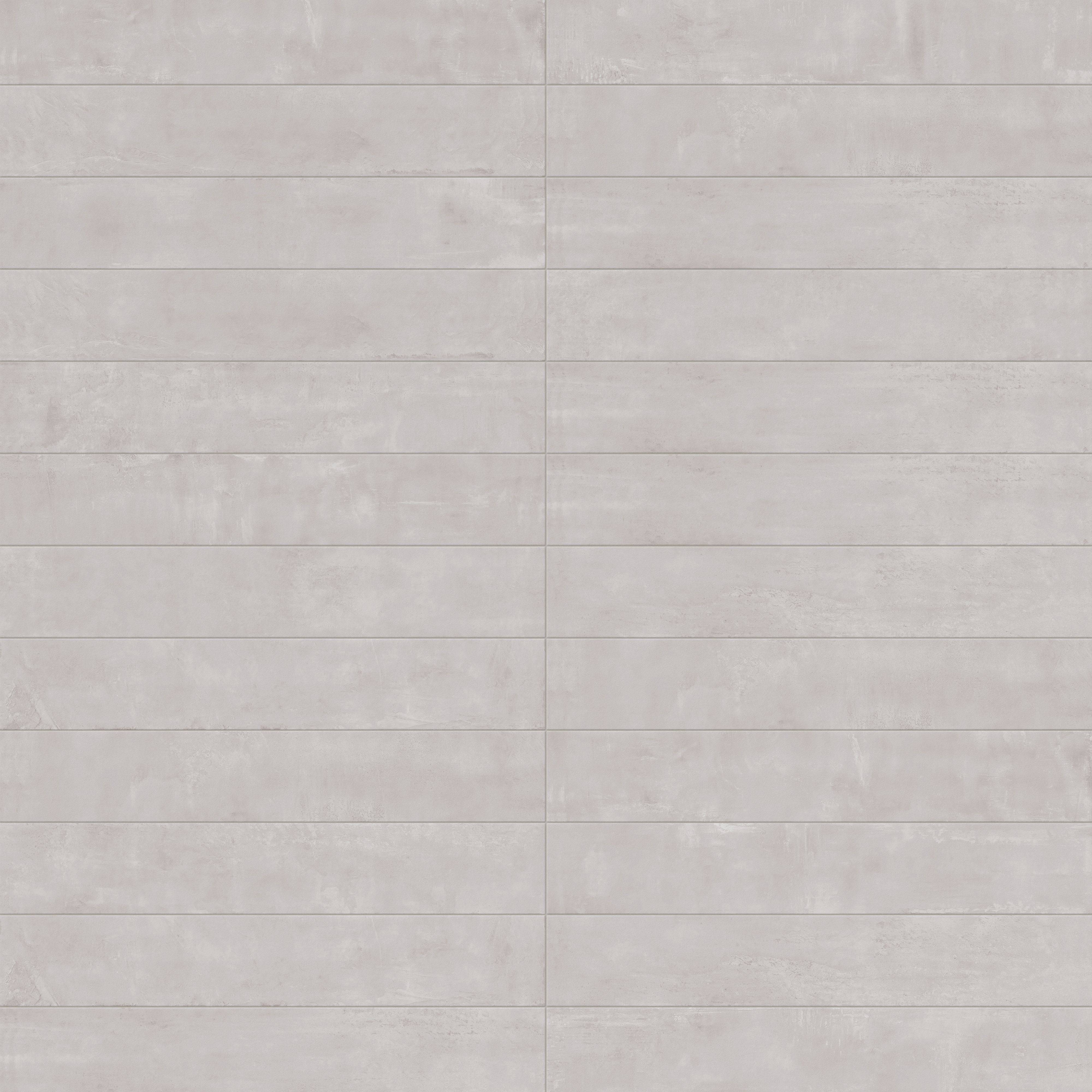 Elliot 8 x 48 Matte Porcelain Tile in Ash