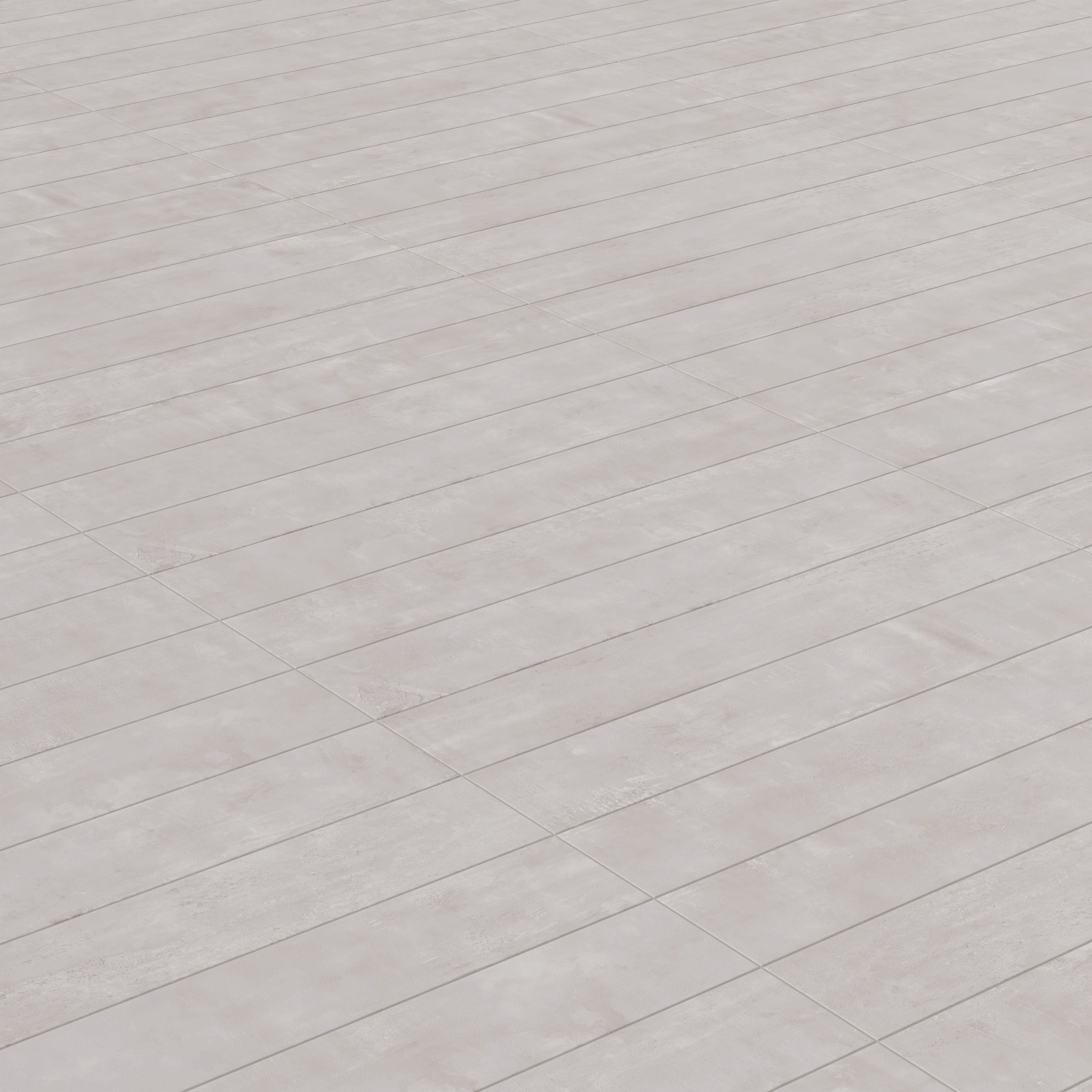 Elliot 8 x 48 Matte Porcelain Tile in Ash