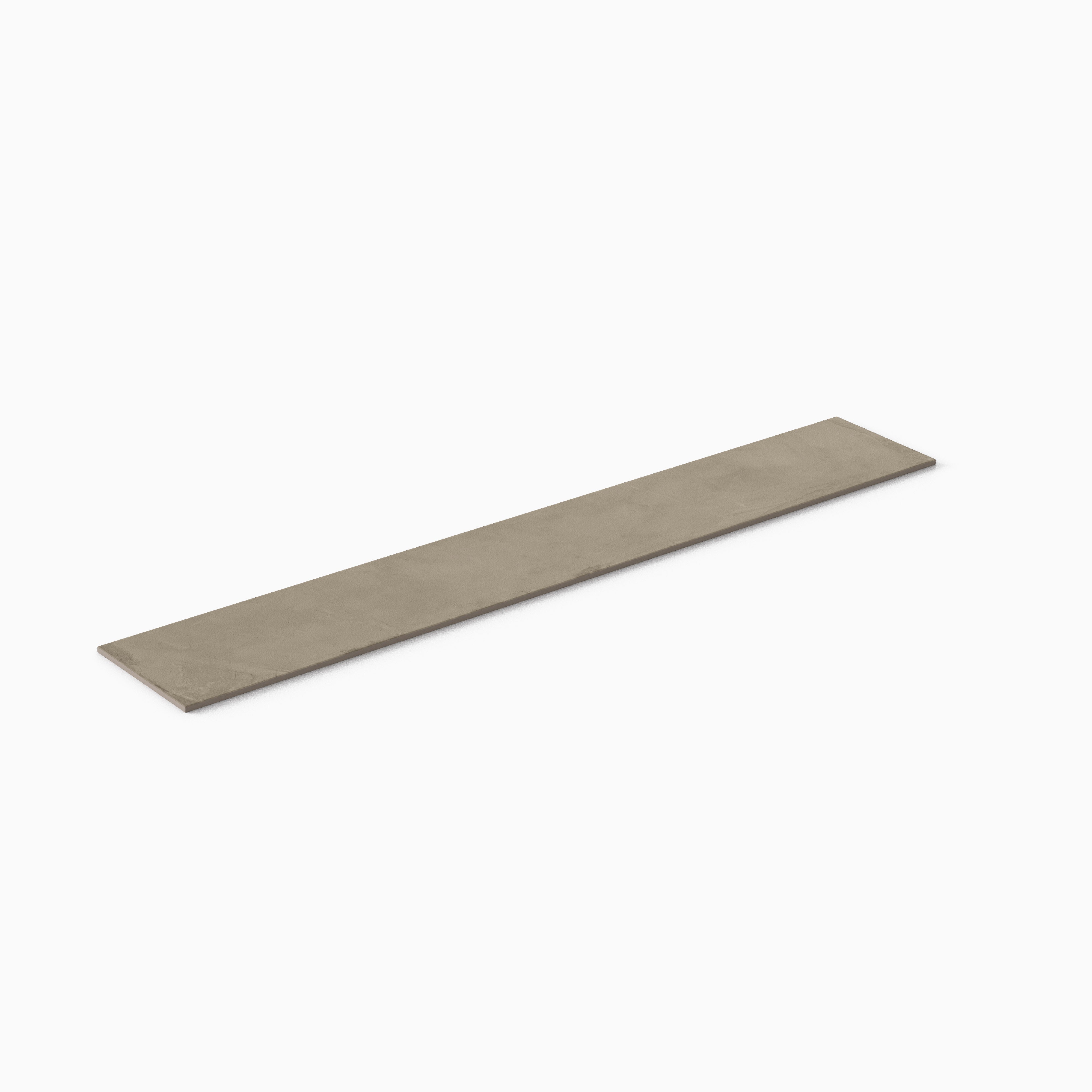 Elliot 8 x 48 Matte Porcelain Tile in Clay