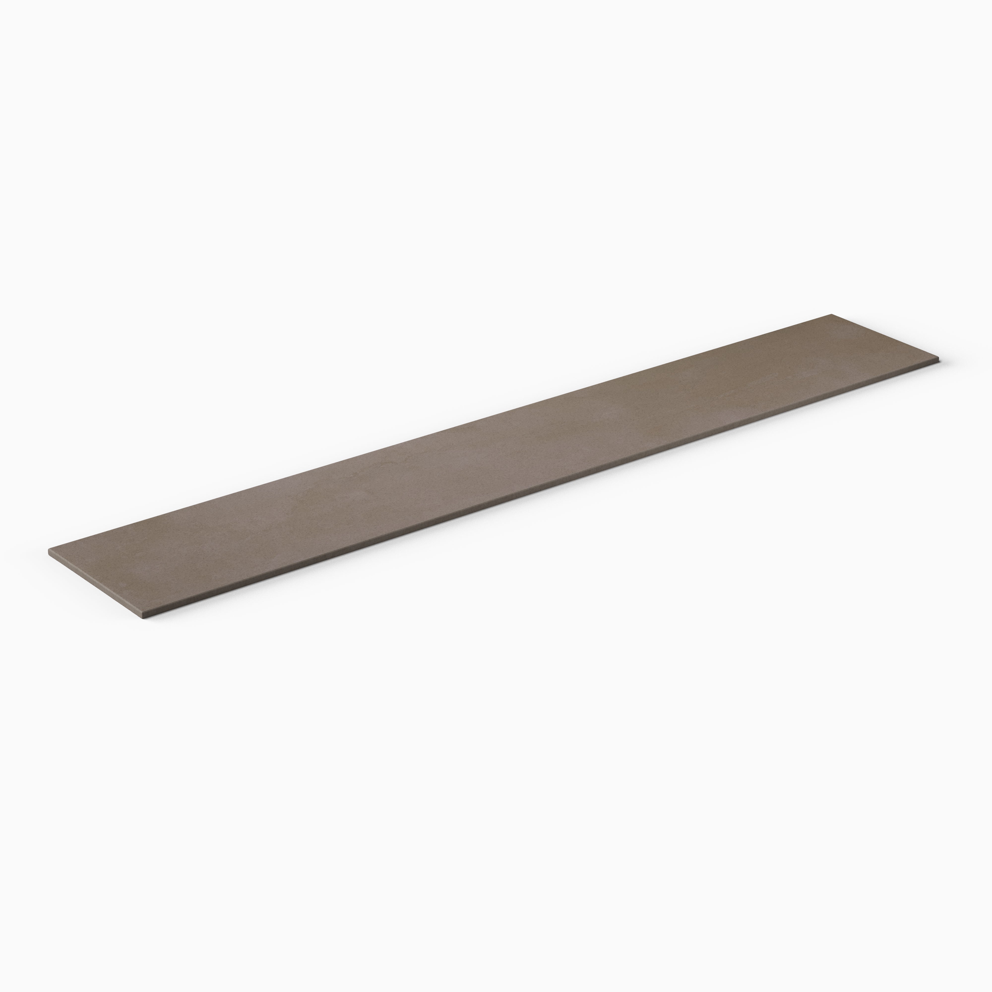 Elliot 8x48 Matte Porcelain Tile in Clay