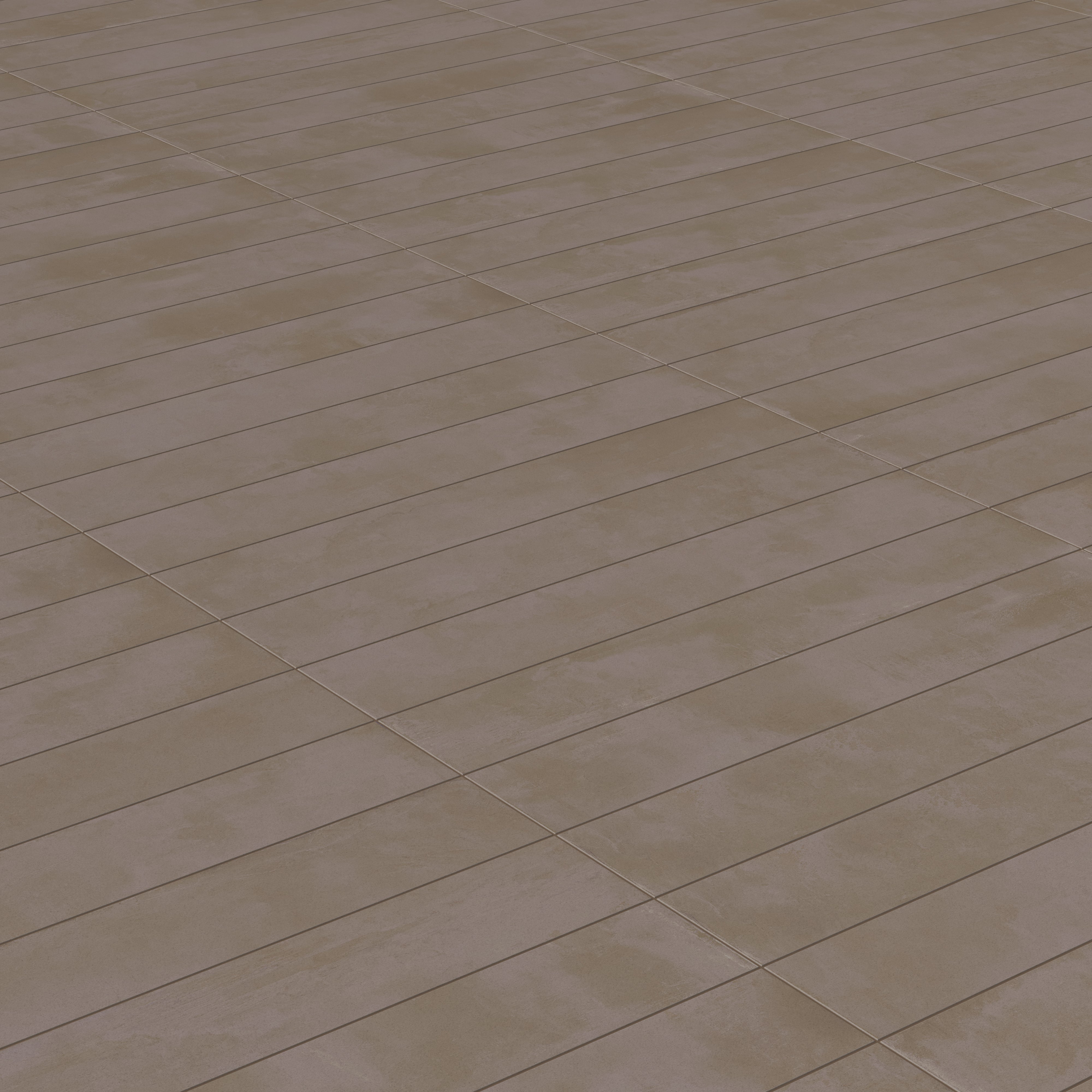 Elliot 8x48 Matte Porcelain Tile in Clay