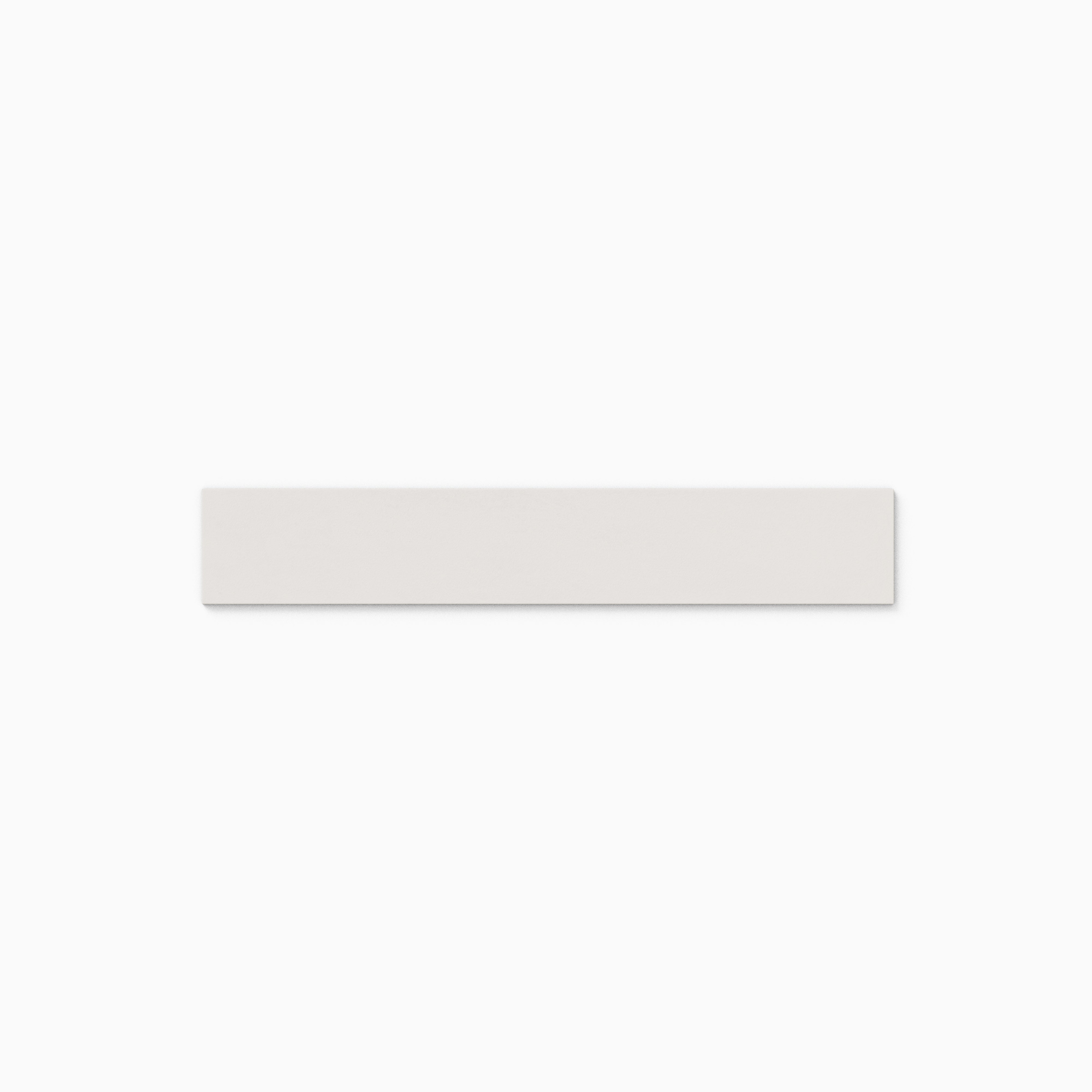 Elliot 8 x 48 Matte Porcelain Tile in White