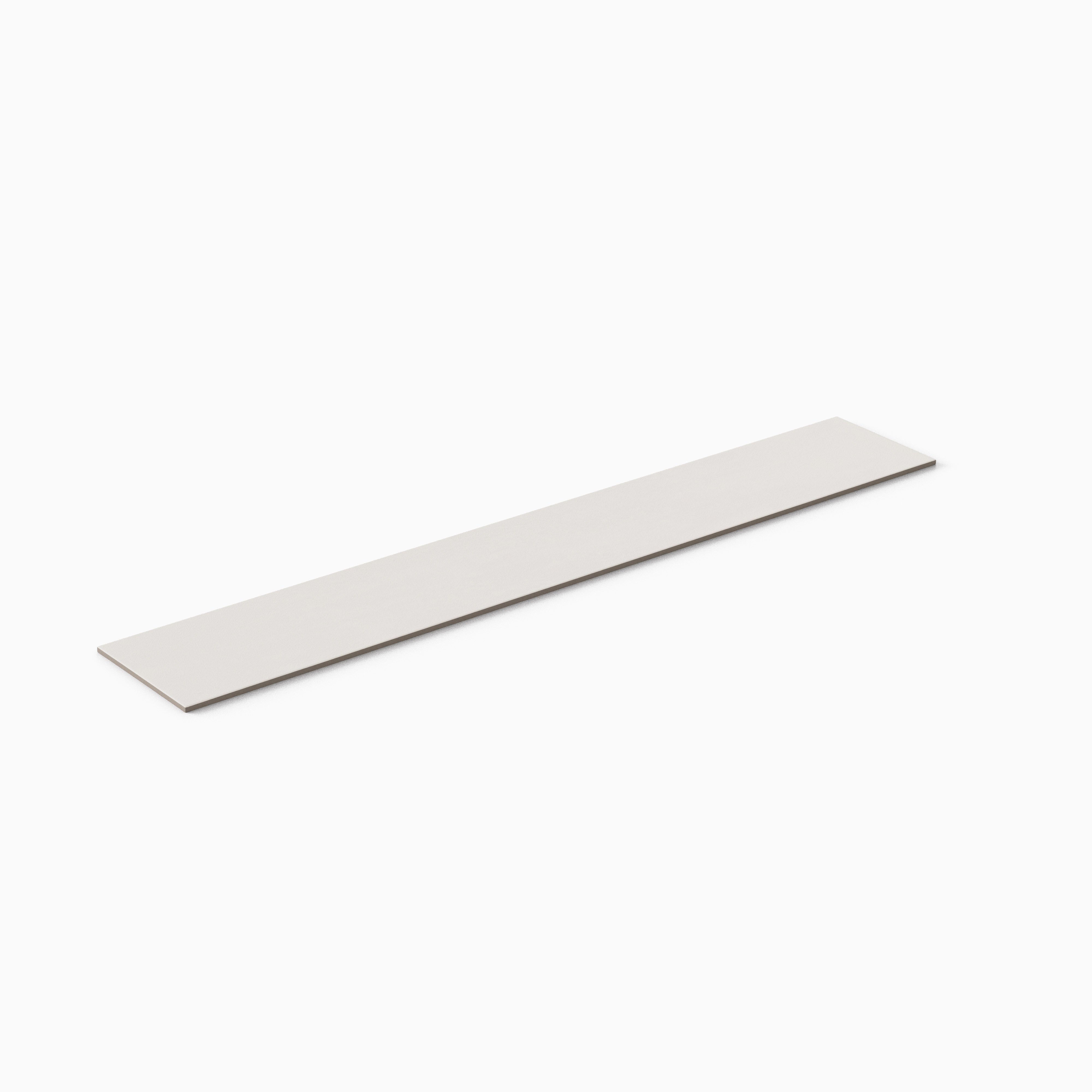 Elliot 8 x 48 Matte Porcelain Tile in White