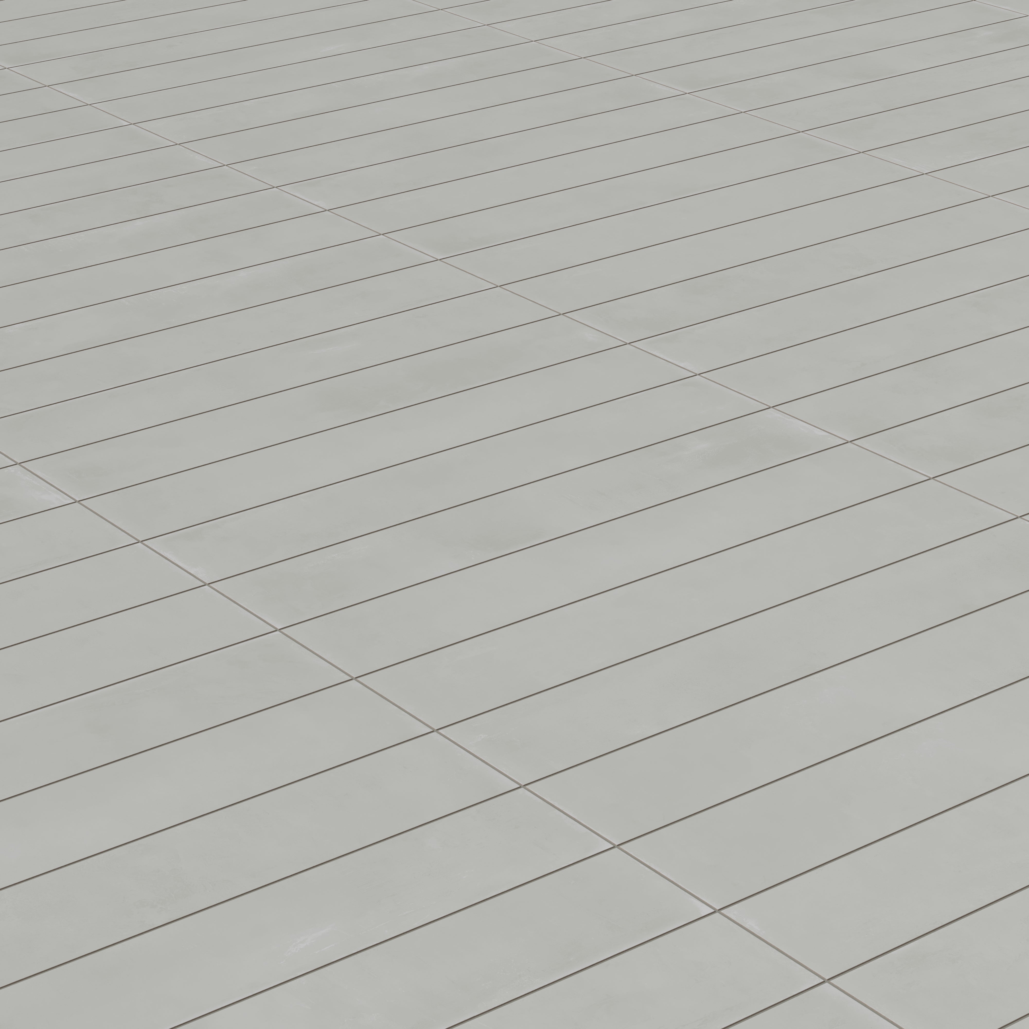 Elliot 8x48 Matte Porcelain Tile in White