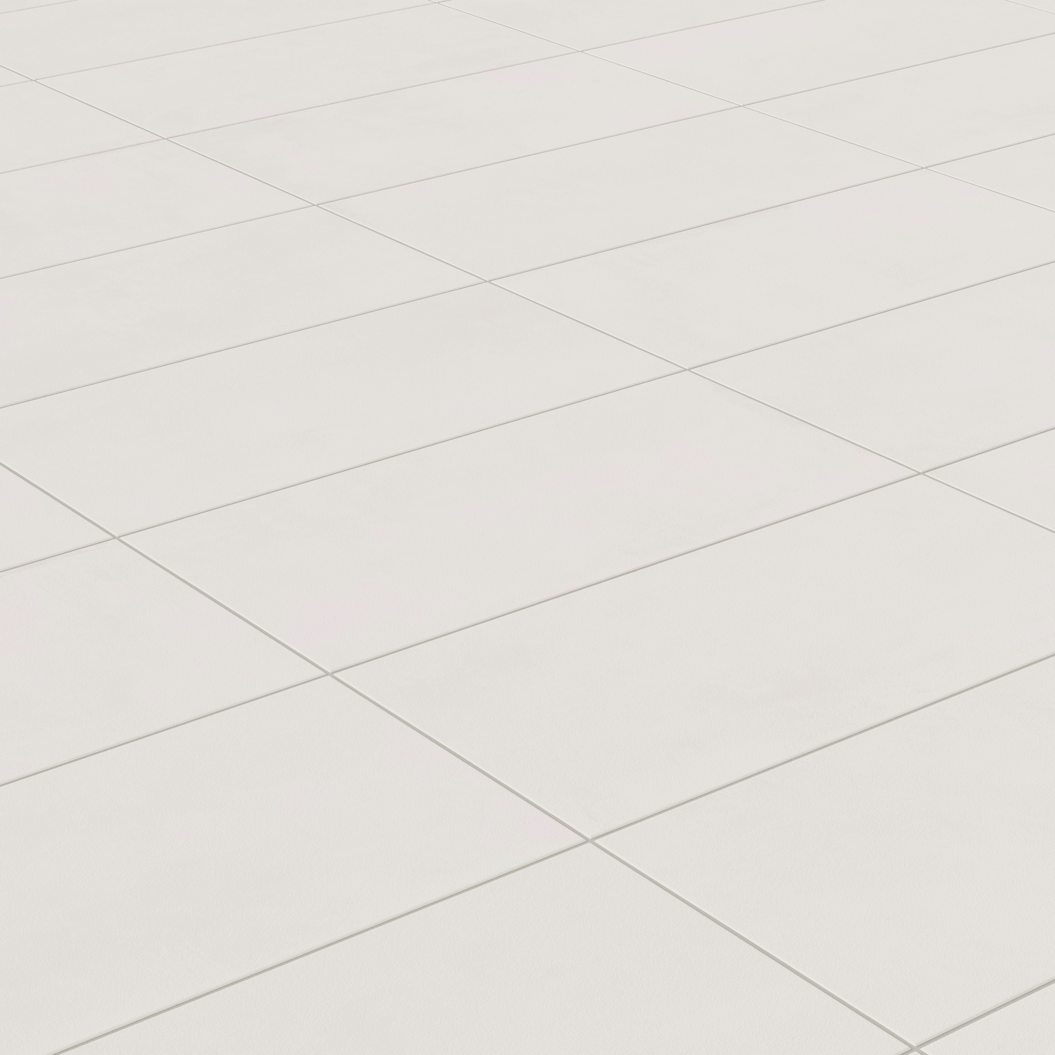 Elliot 12 x 24 Matte Porcelain Tile in White