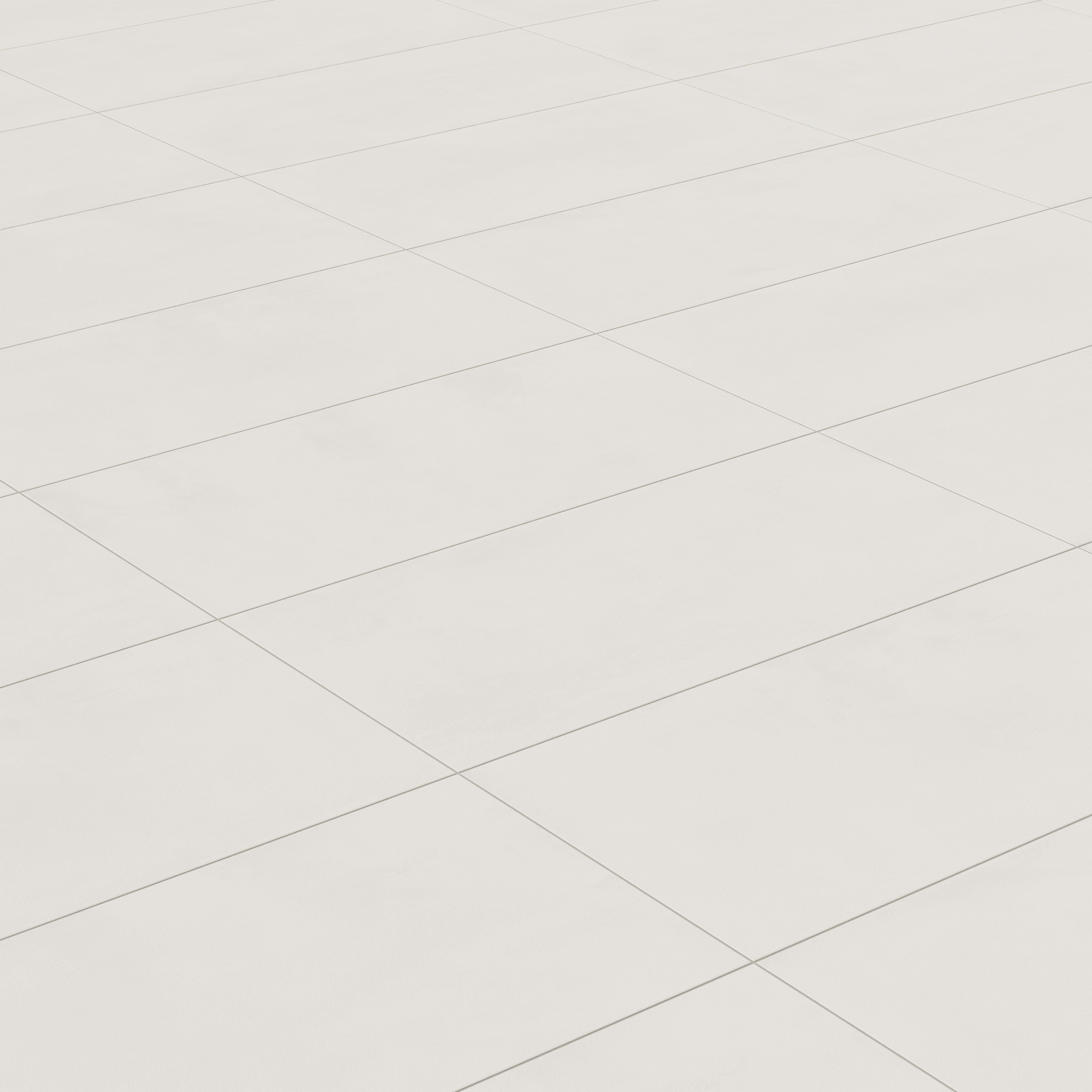 Elliot 24 x 48 Matte Porcelain Tile in White
