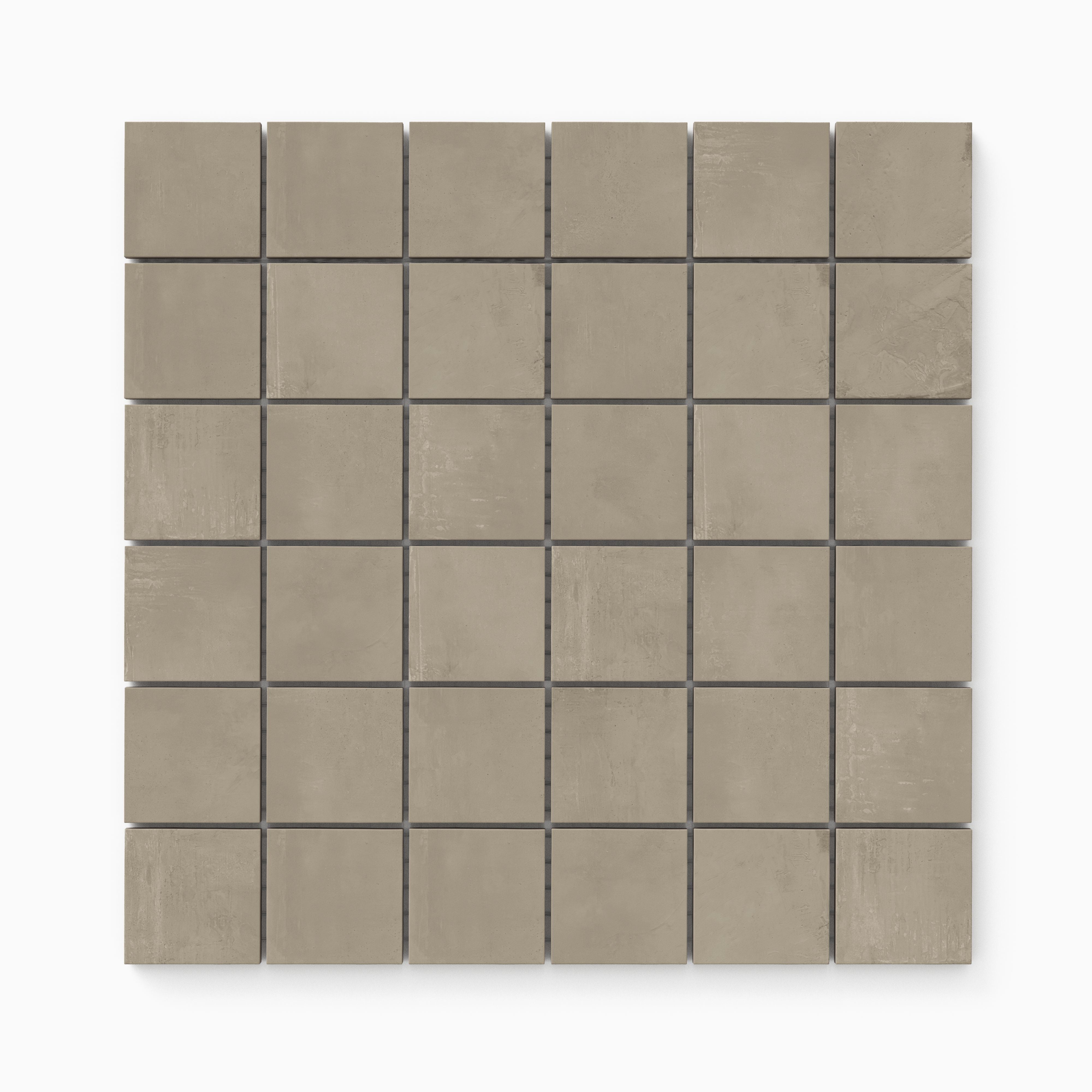 Elliot 2 x 2 Matte Porcelain Mosaic Tile in Clay