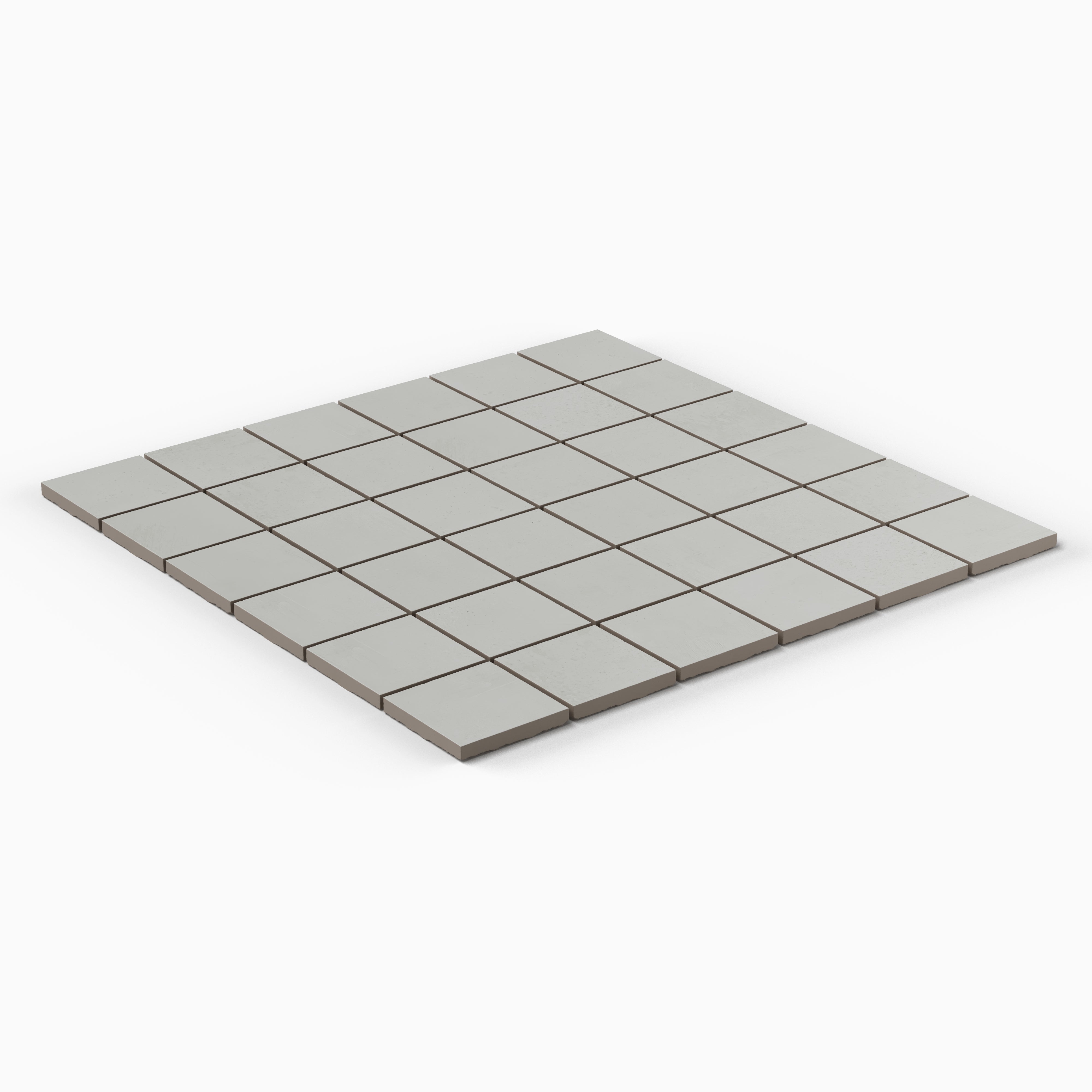 Elliot 2x2 Matte Porcelain Mosaic Tile in White
