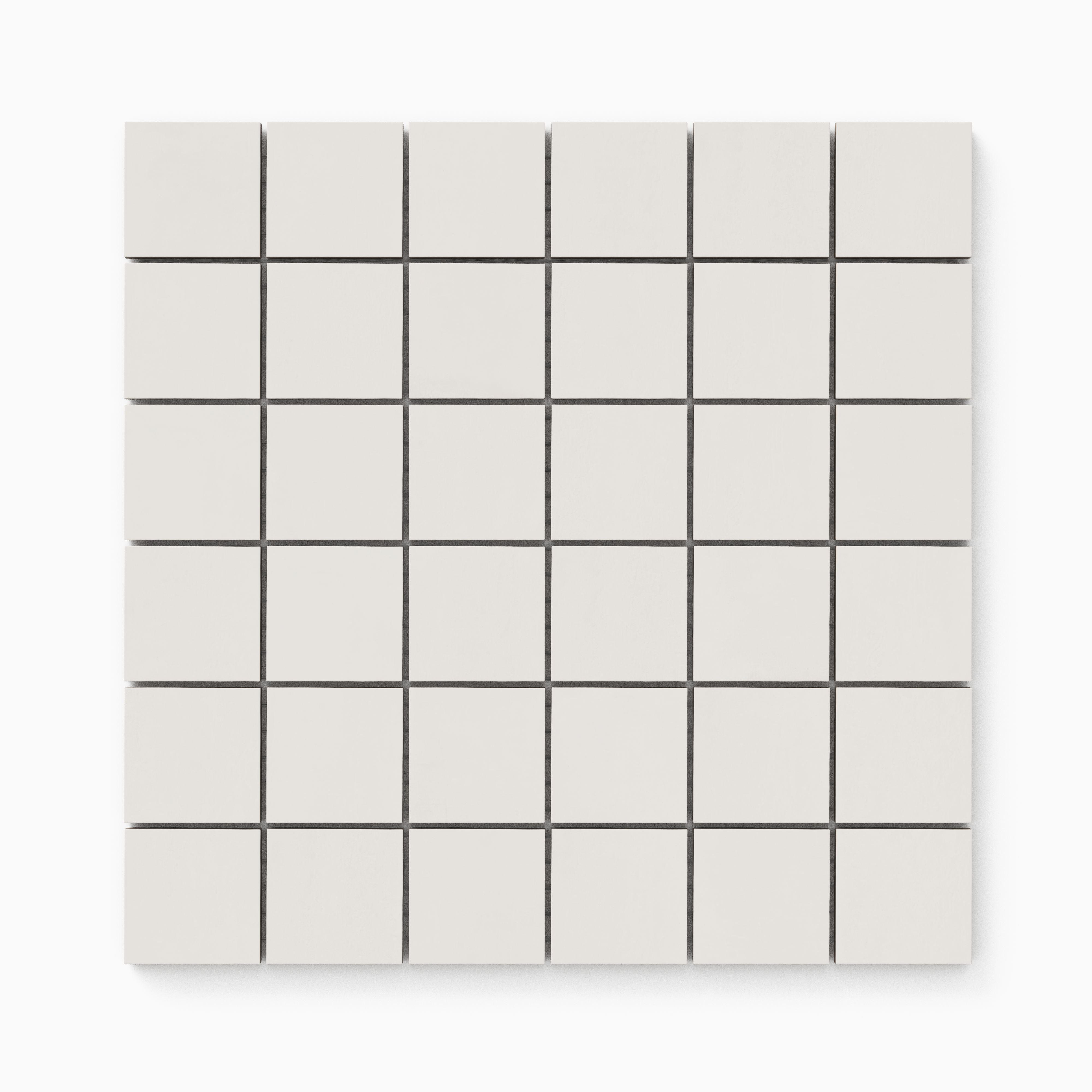 Elliot 2 x 2 Matte Porcelain Mosaic Tile in White