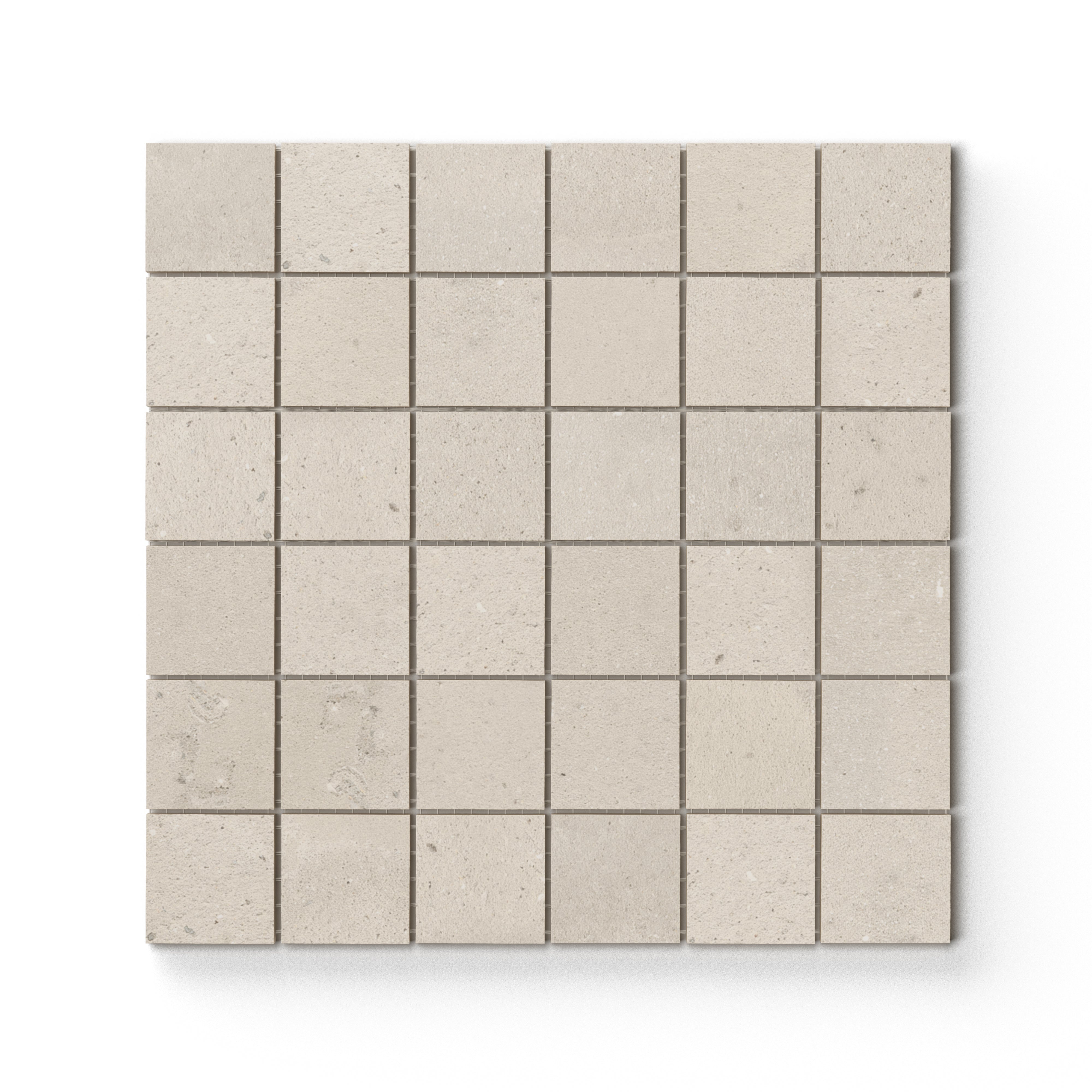 Marco 2x2 Matte Porcelain Mosaic Tile in Sand