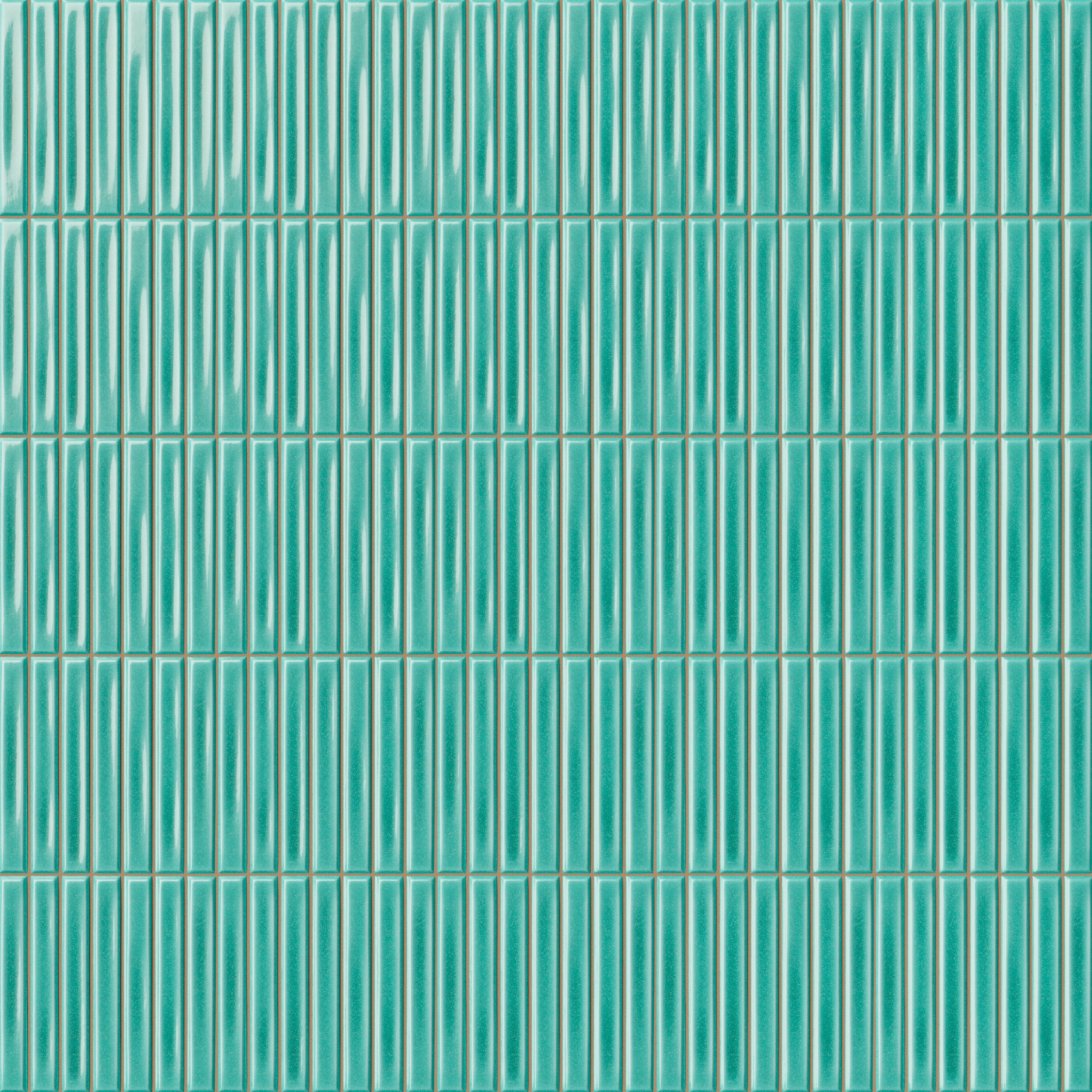 Celia 4.6x4.6 Glossy Porcelain Tile in Turques