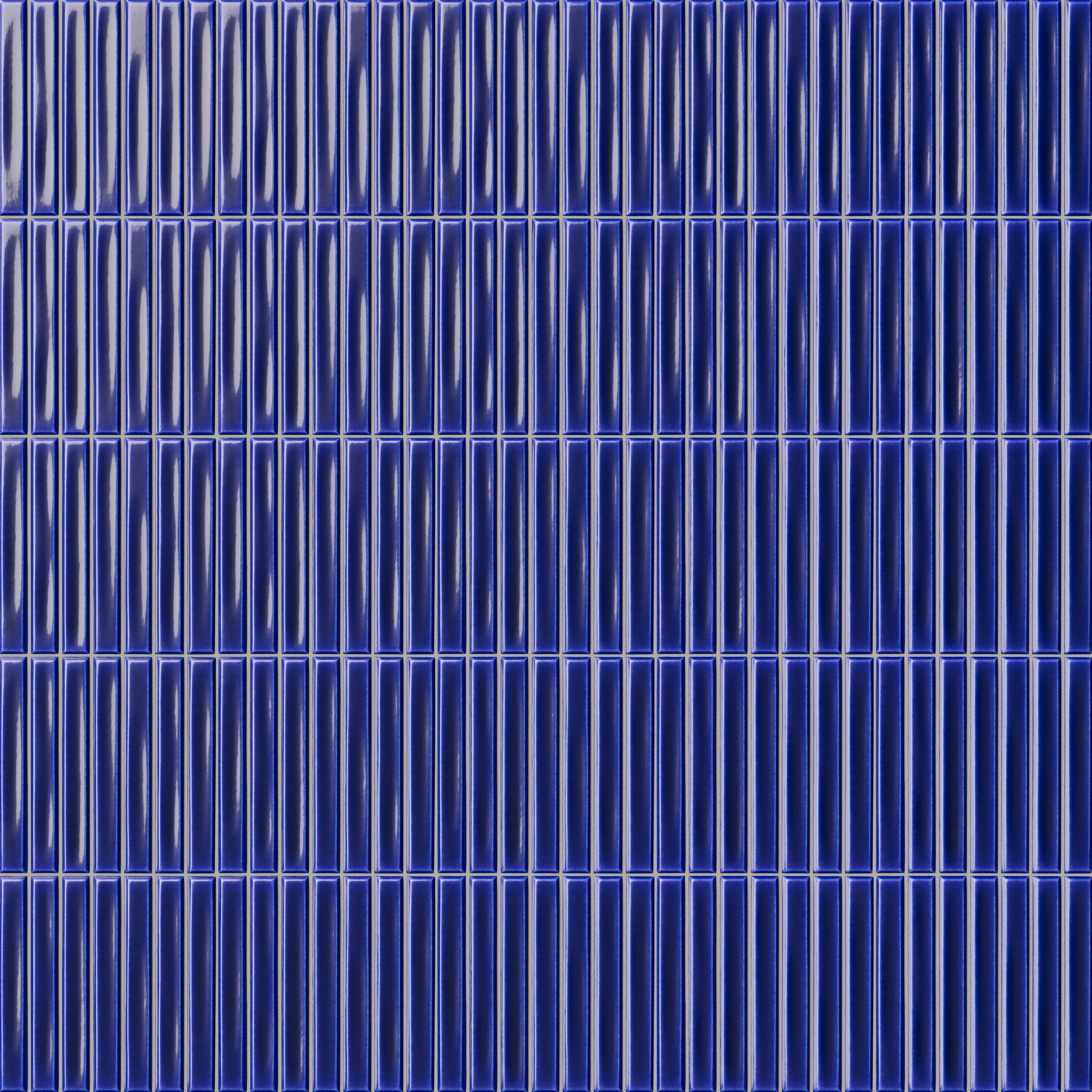 Celia 4.6x4.6 Glossy Porcelain Tile in Indigo