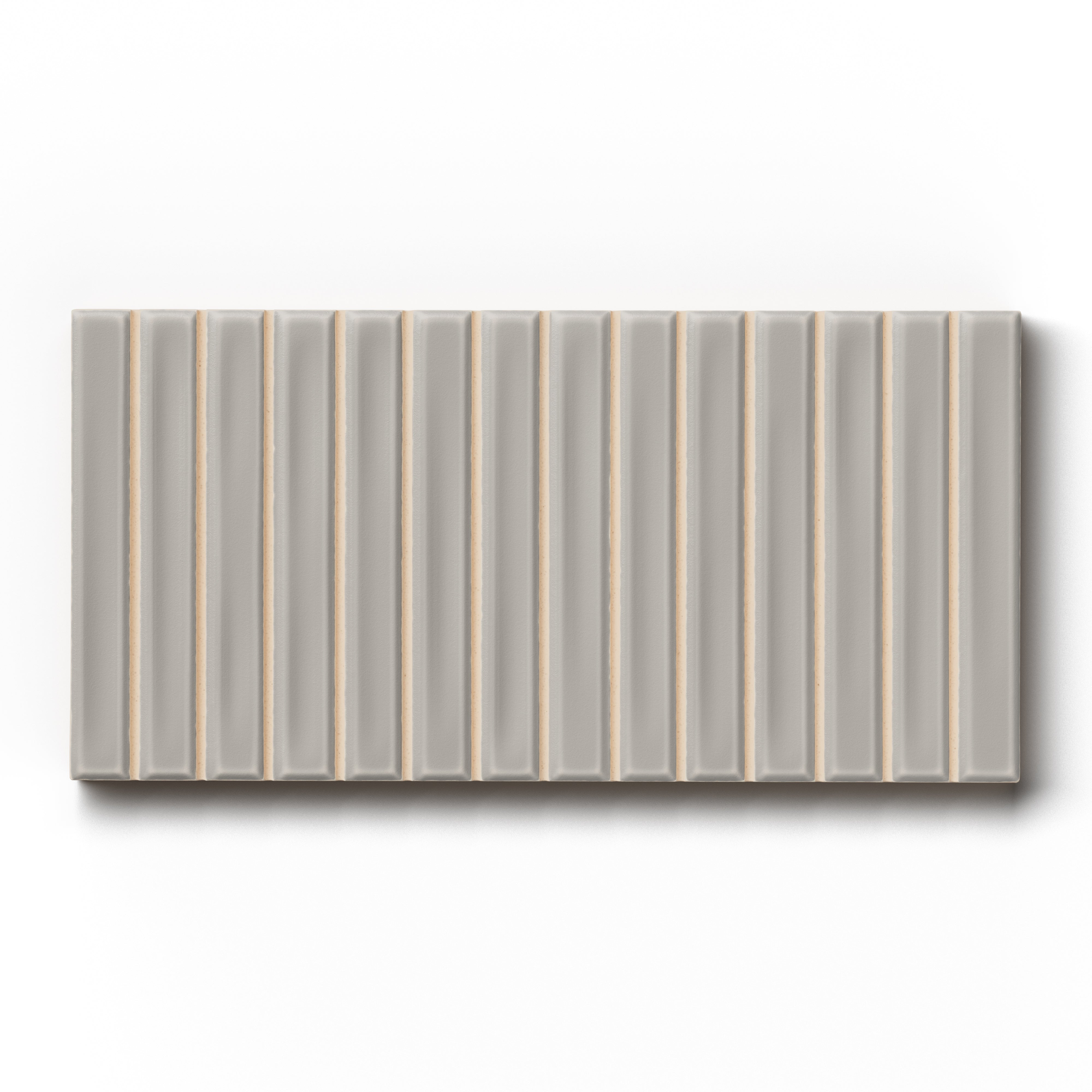 Celia 5x10 Matte Ceramic Tile in Grey