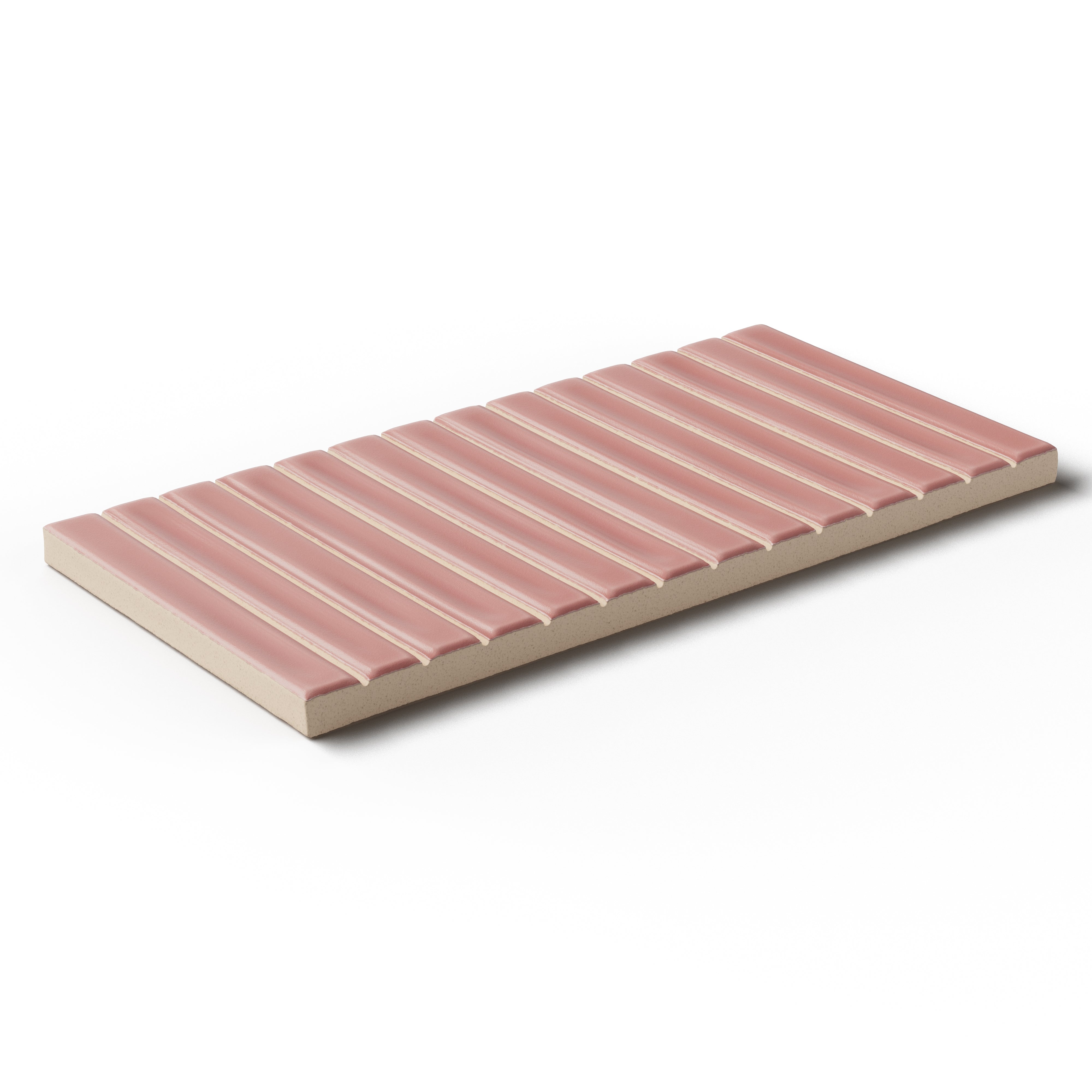 Celia 5 x 10 Matte Ceramic Tile in Blush
