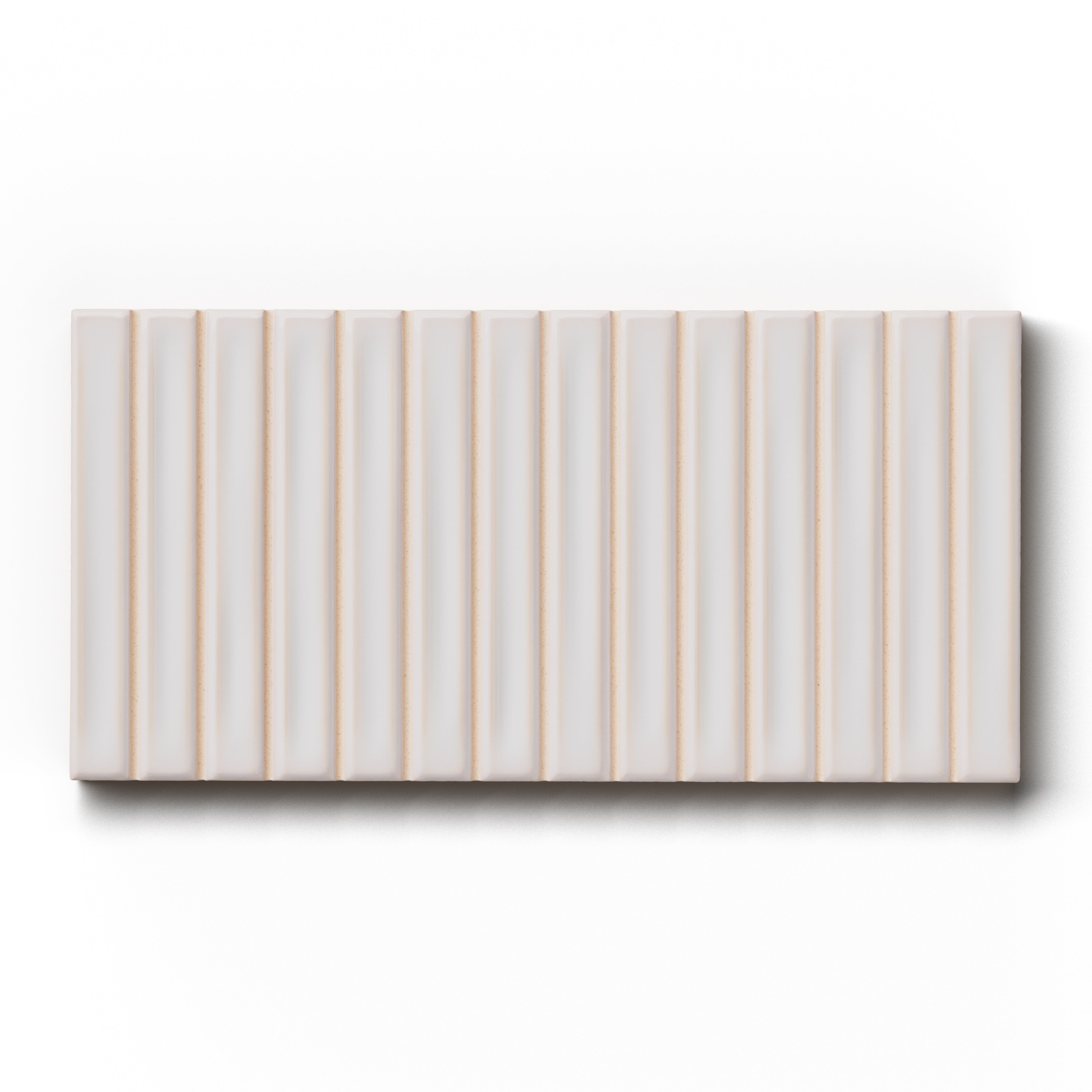 Celia 5 x 10 Glossy Ceramic Tile in Deep White
