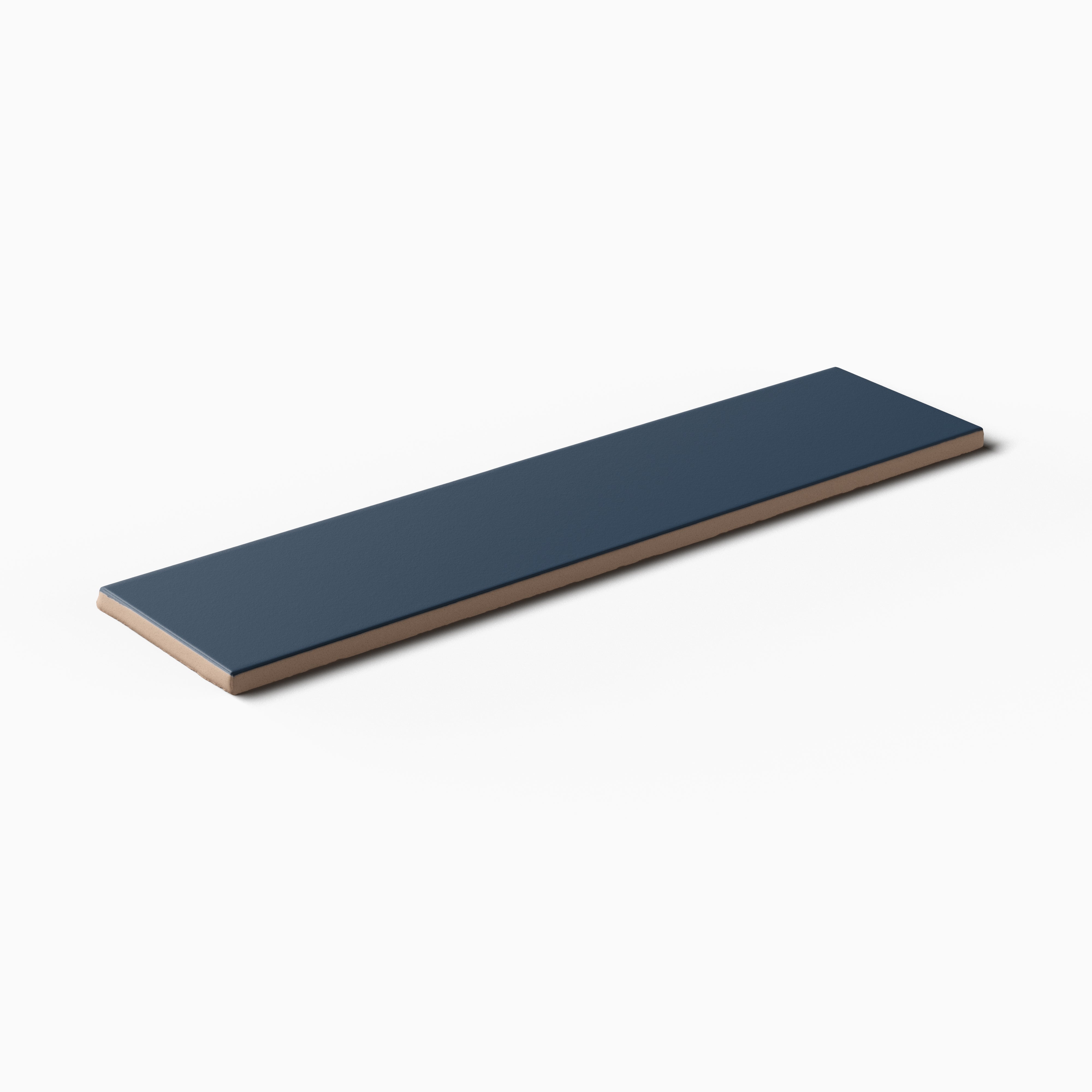 Mika 2.5x10 Matte Ceramic Tile in Midnight