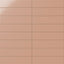 Mika 2.5x10 Glossy Ceramic Tile in Tan