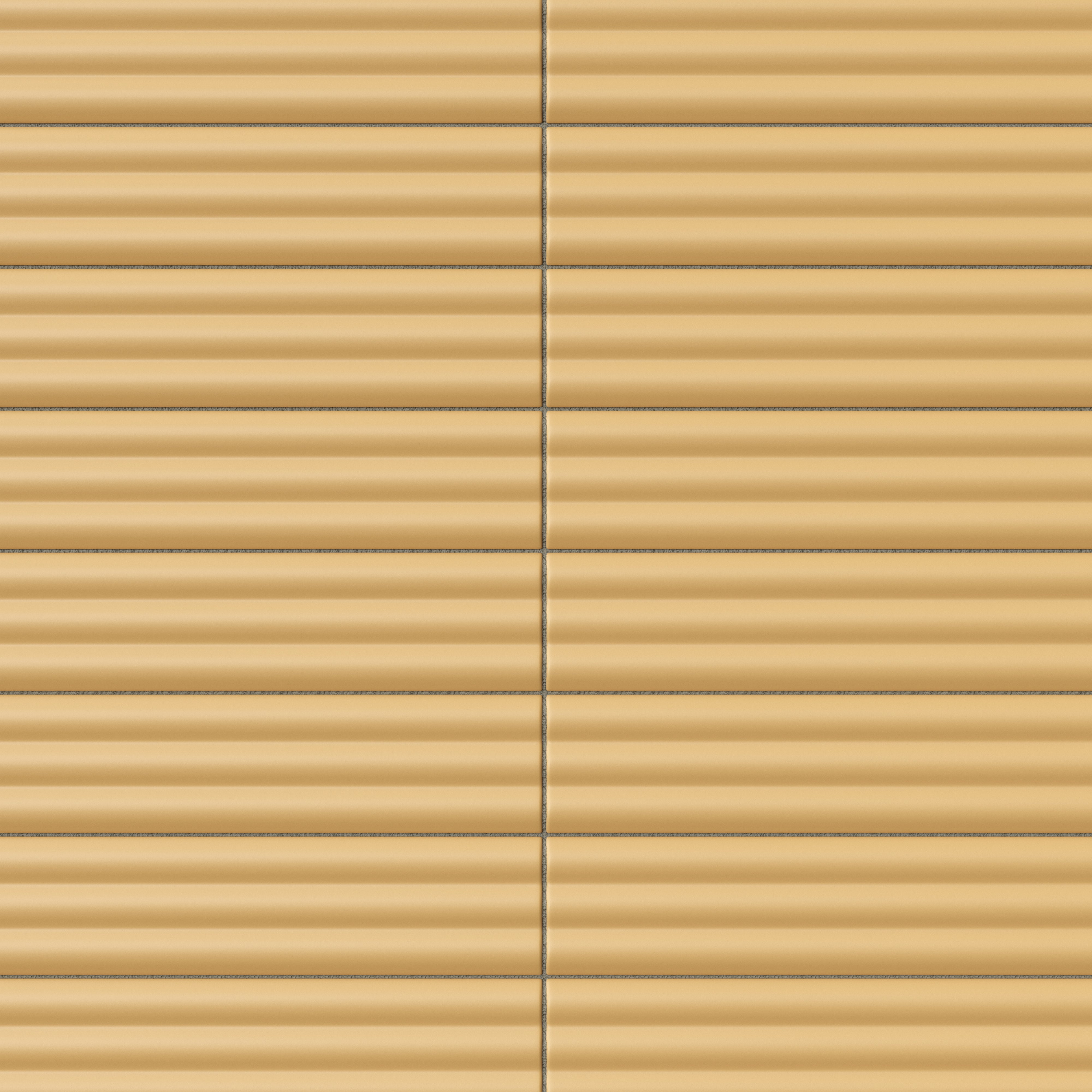 Mika 2.5x10 Matte Ceramic Reeded Tile in Dijon