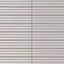 Mika 2.5x10 Glossy Ceramic Reeded Tile in Ash
