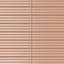 Mika 2.5x10 Glossy Ceramic Reeded Tile in Tan