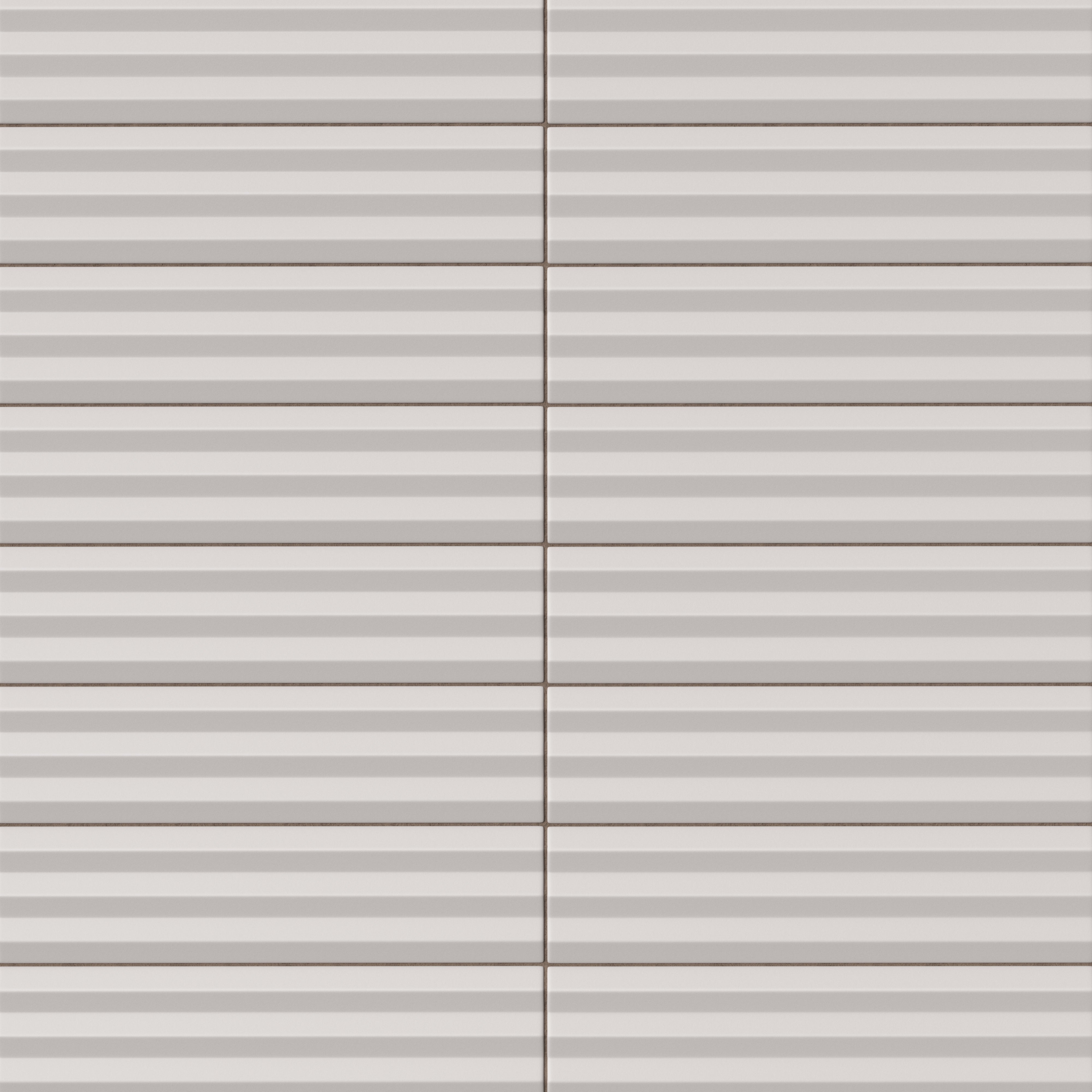Mika 2.5x10 Matte Ceramic Beveled Tile in Ash