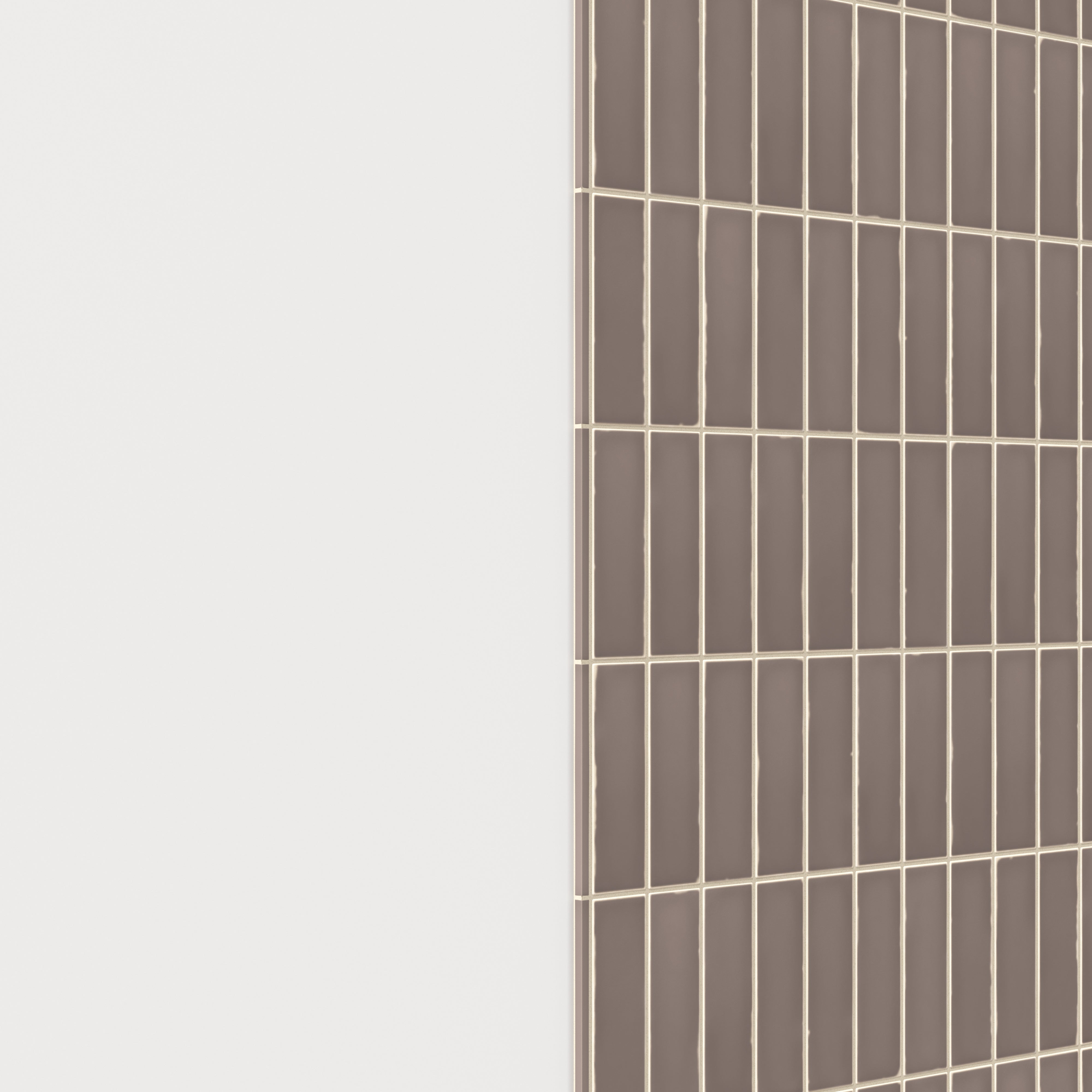 Dani 0.3 x 5 Trim Matte Ceramic Tile in Fossil