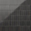 Miley 4.5 x 9 Glossy Porcelain Tile in Noche