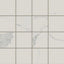 Leona 4 x 4 Polished Porcelain Mosaic Tile in Calacatta