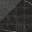 Leona 4 x 4 Polished Porcelain Mosaic Tile in Nero Marquina