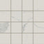 Leona 4 x 4 Matte Porcelain Mosaic Tile in Calacatta
