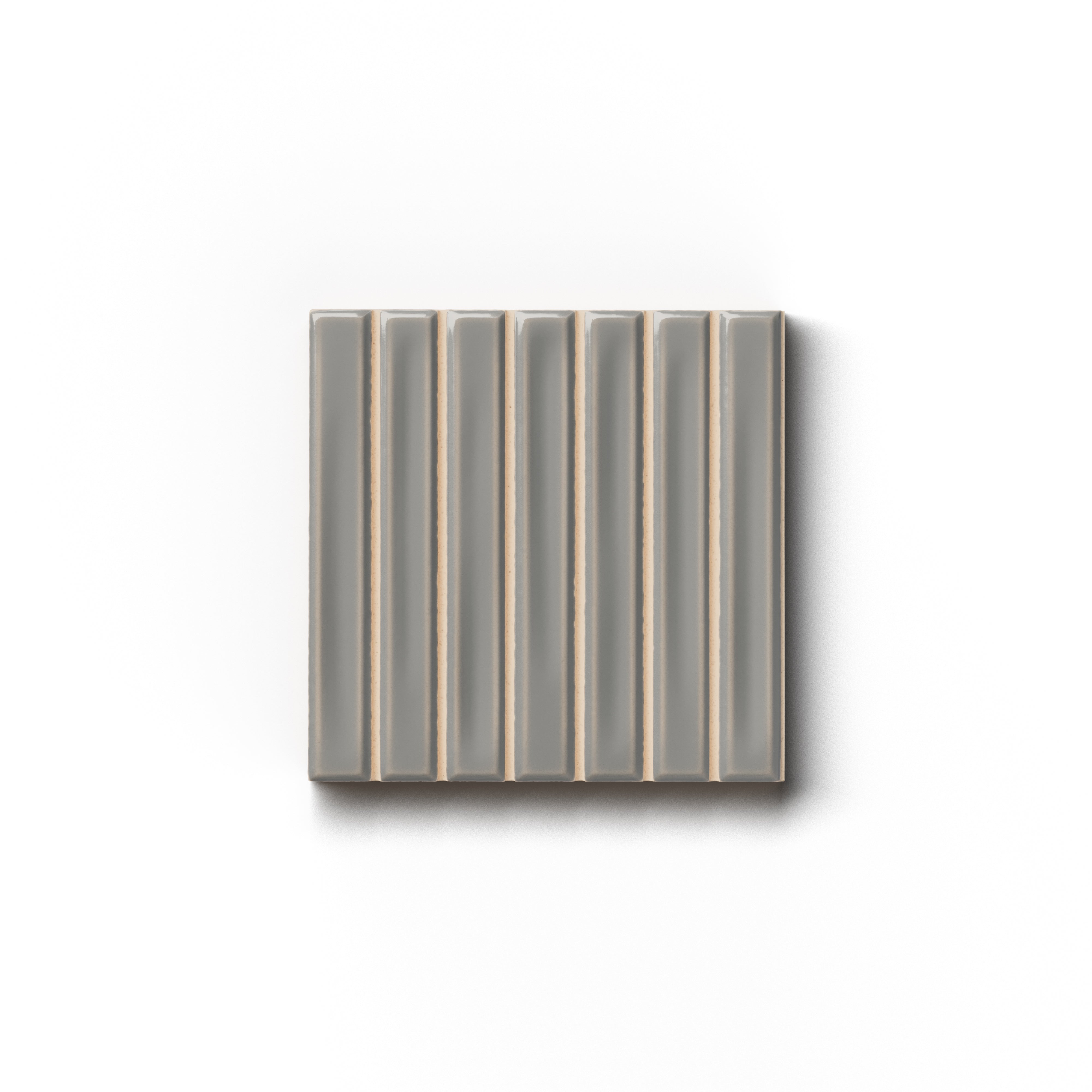 Celia 5 x 5 Glossy in Mineral Grey Sample