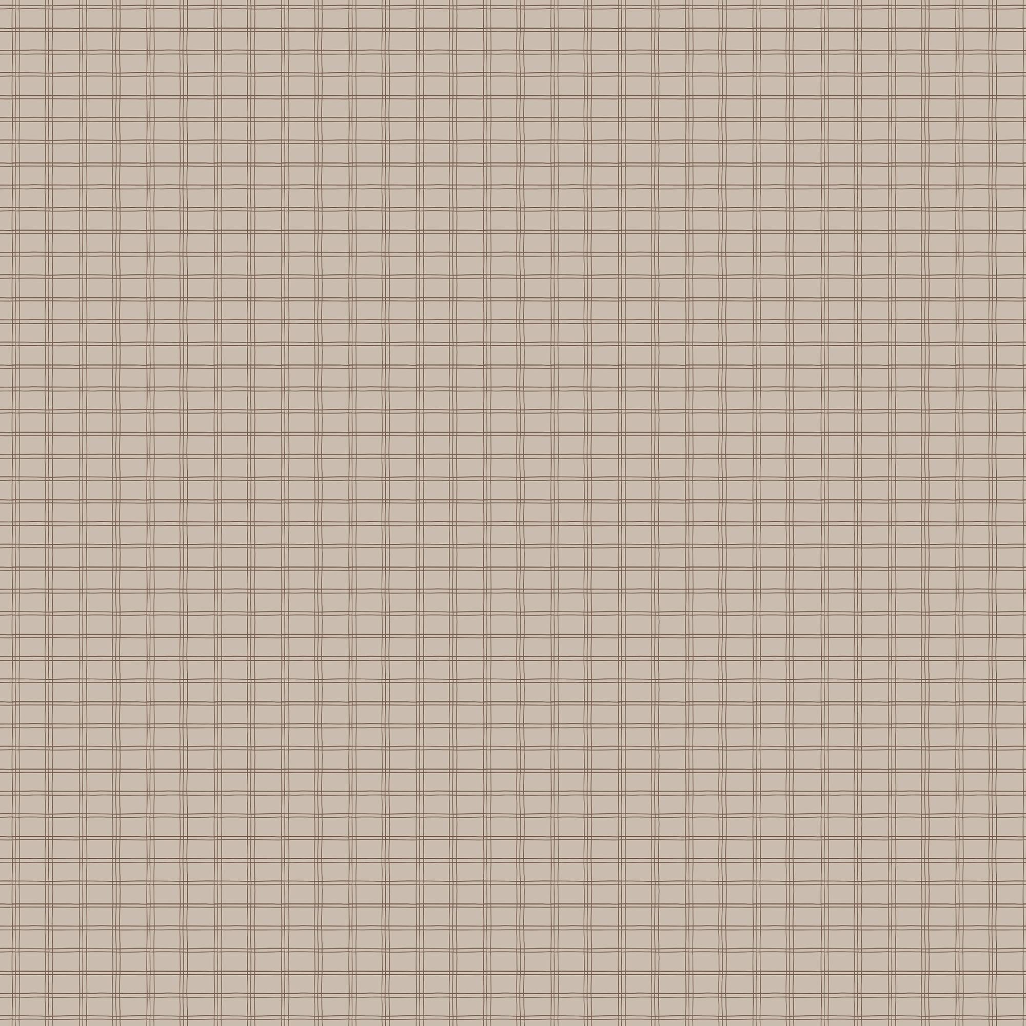 Berkshire Wallpaper in Taupe II, 52" x 132"