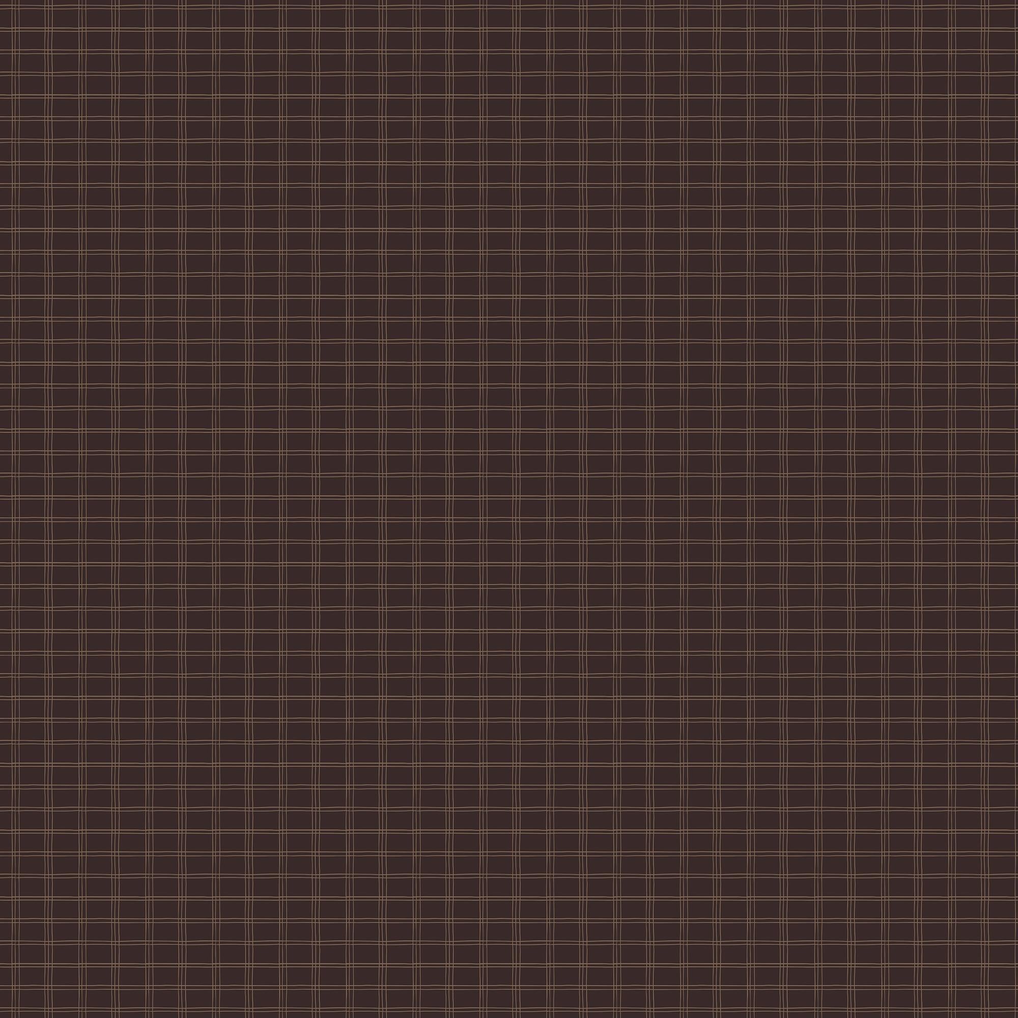 Berkshire Wallpaper in Black/Tan I, 52" x 132"