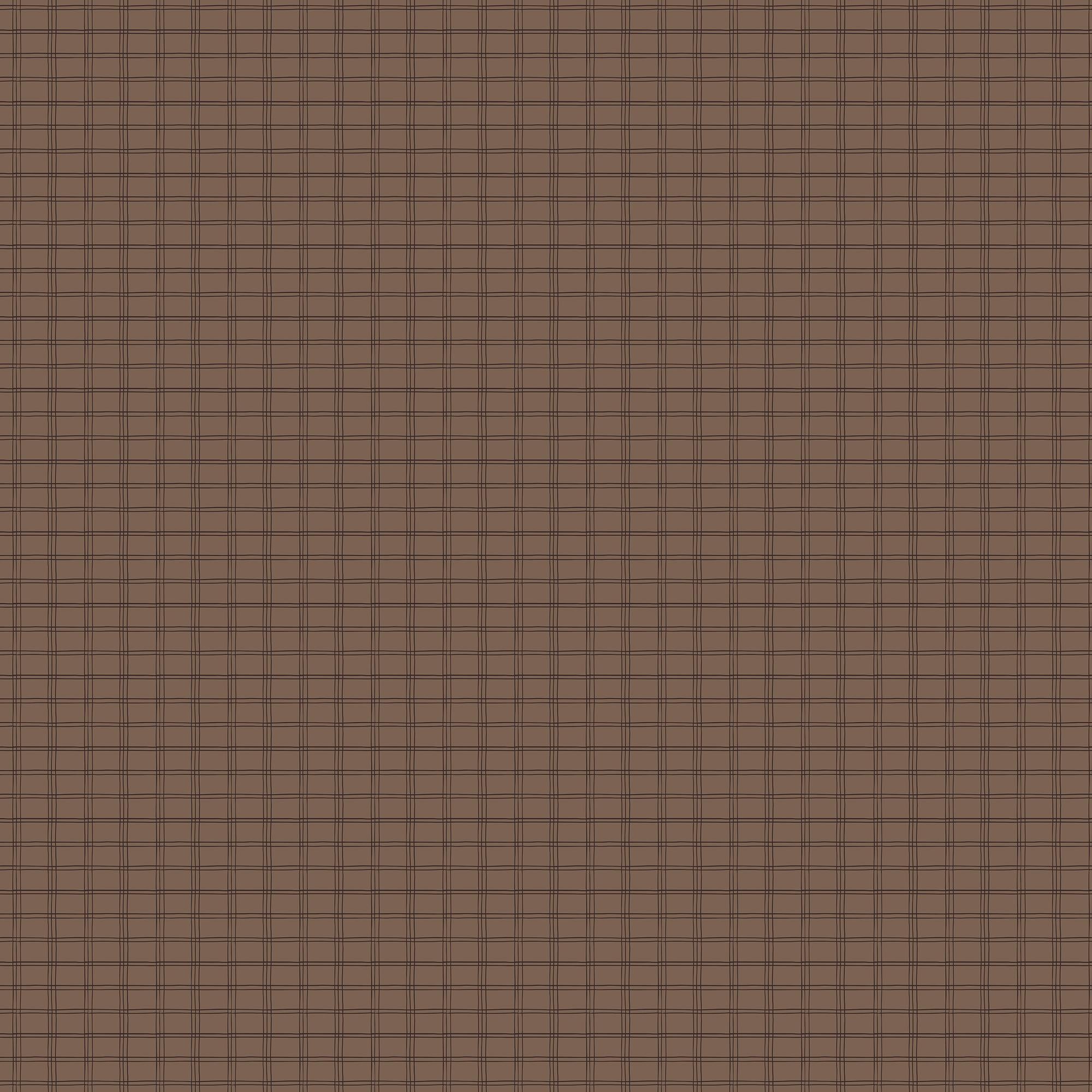 Berkshire Wallpaper in Black/Tan II, 52" x 132"