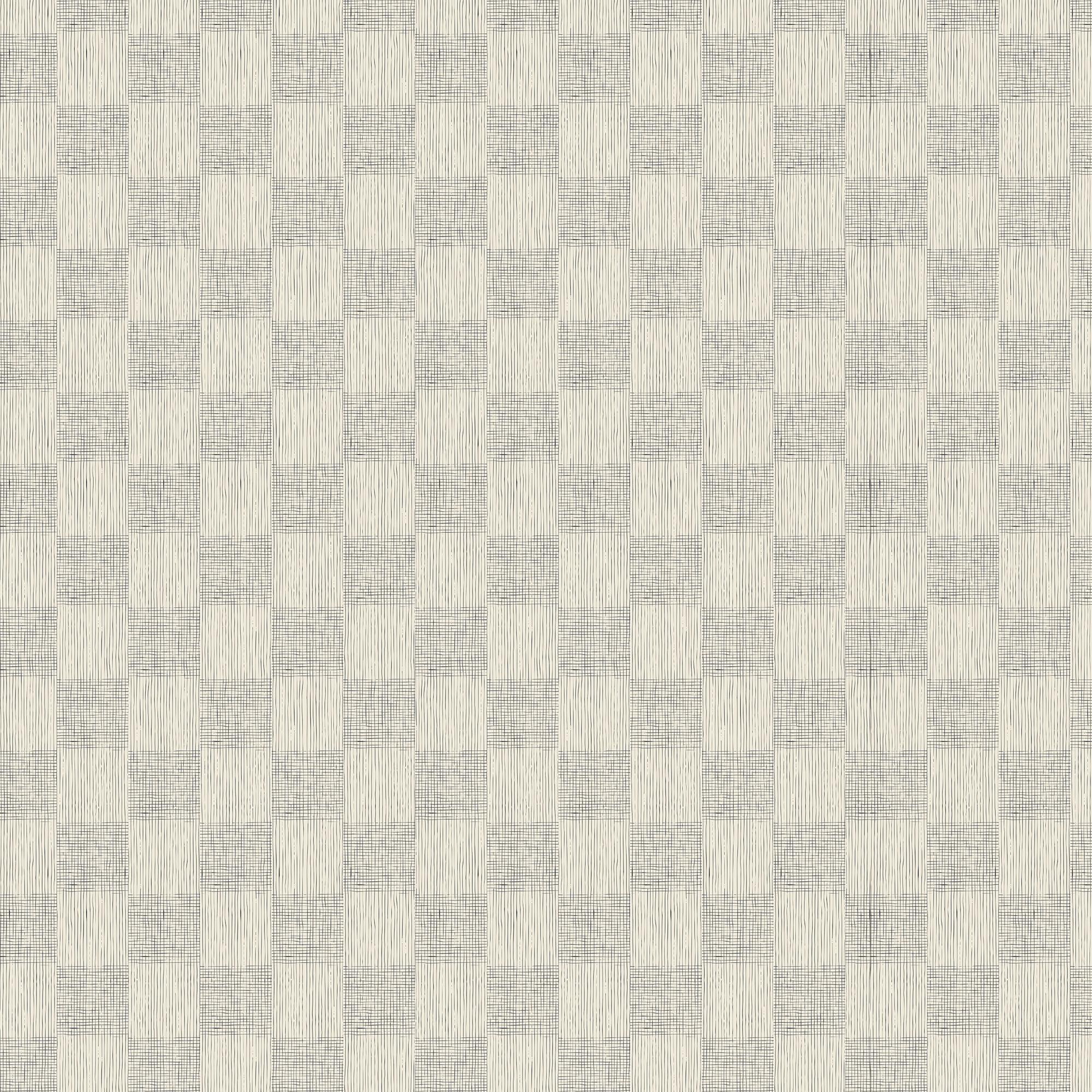 Essex Wallpaper in Black II, 52" x 132"